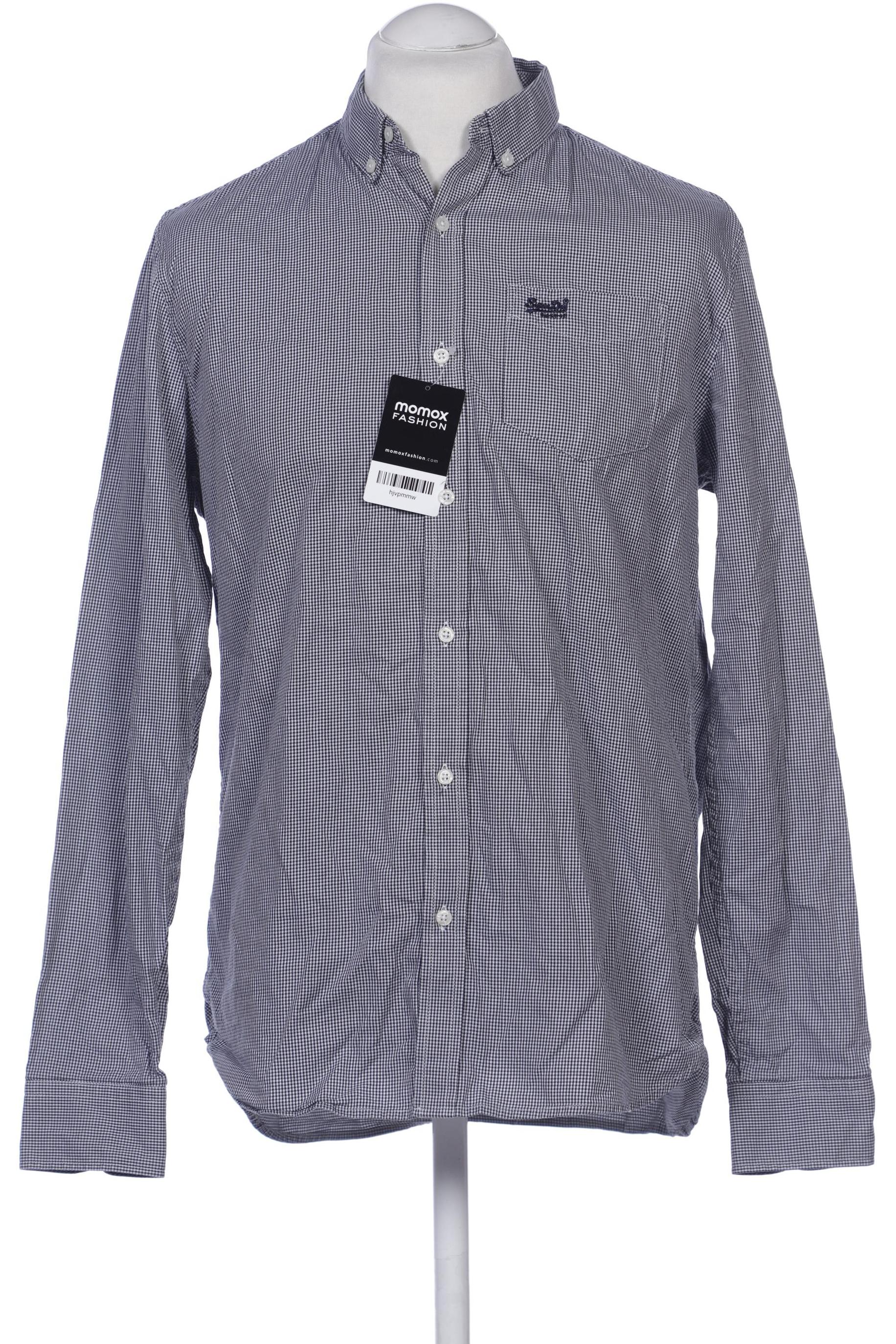 

Superdry Herren Hemd, marineblau, Gr. 52