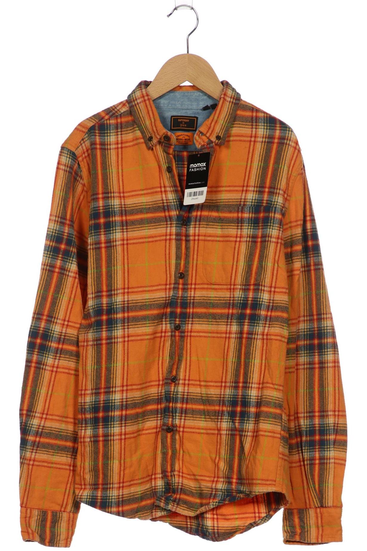 

Superdry Herren Hemd, orange, Gr. 46