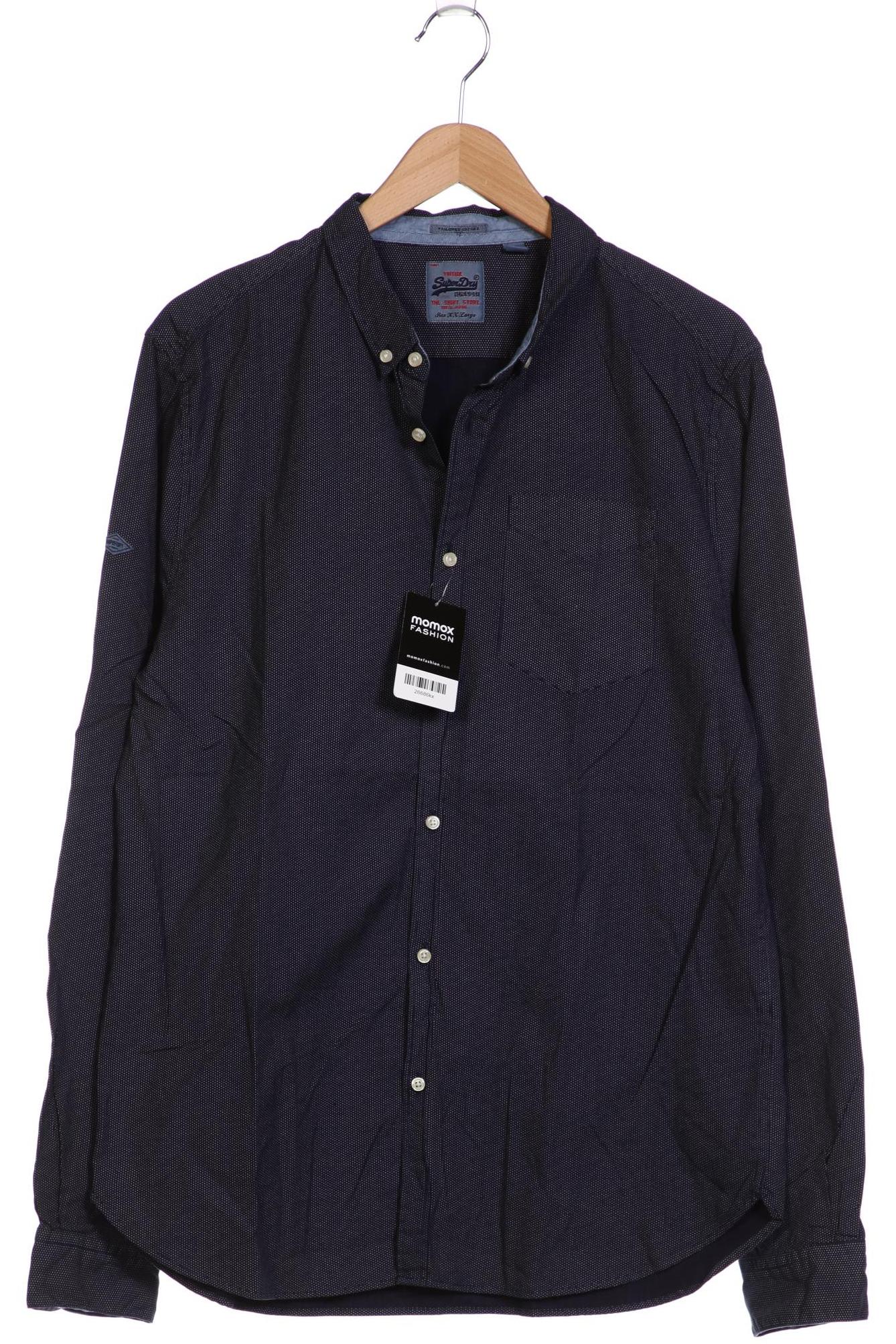 

Superdry Herren Hemd, marineblau, Gr. 56