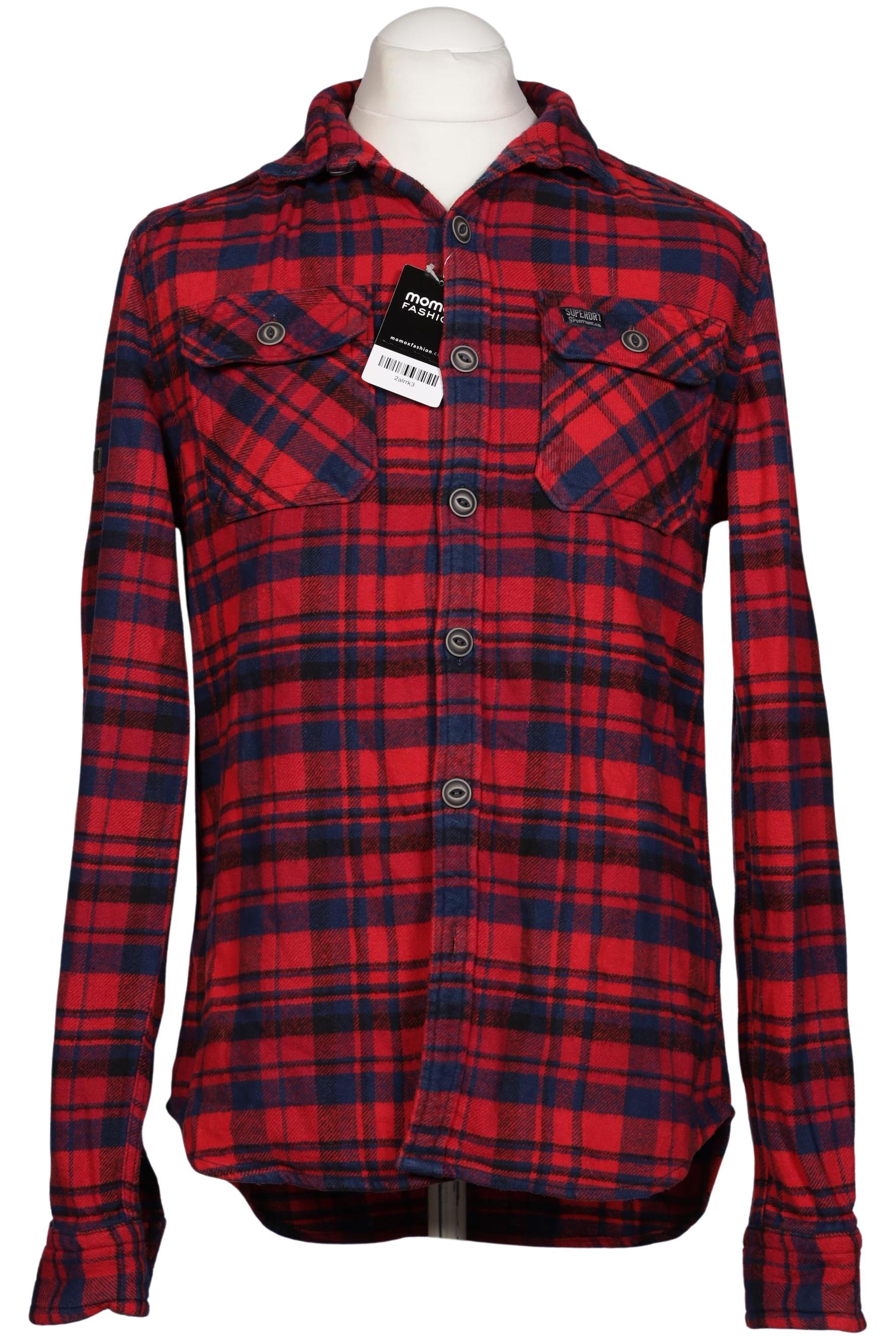 

Superdry Herren Hemd, rot, Gr. 48