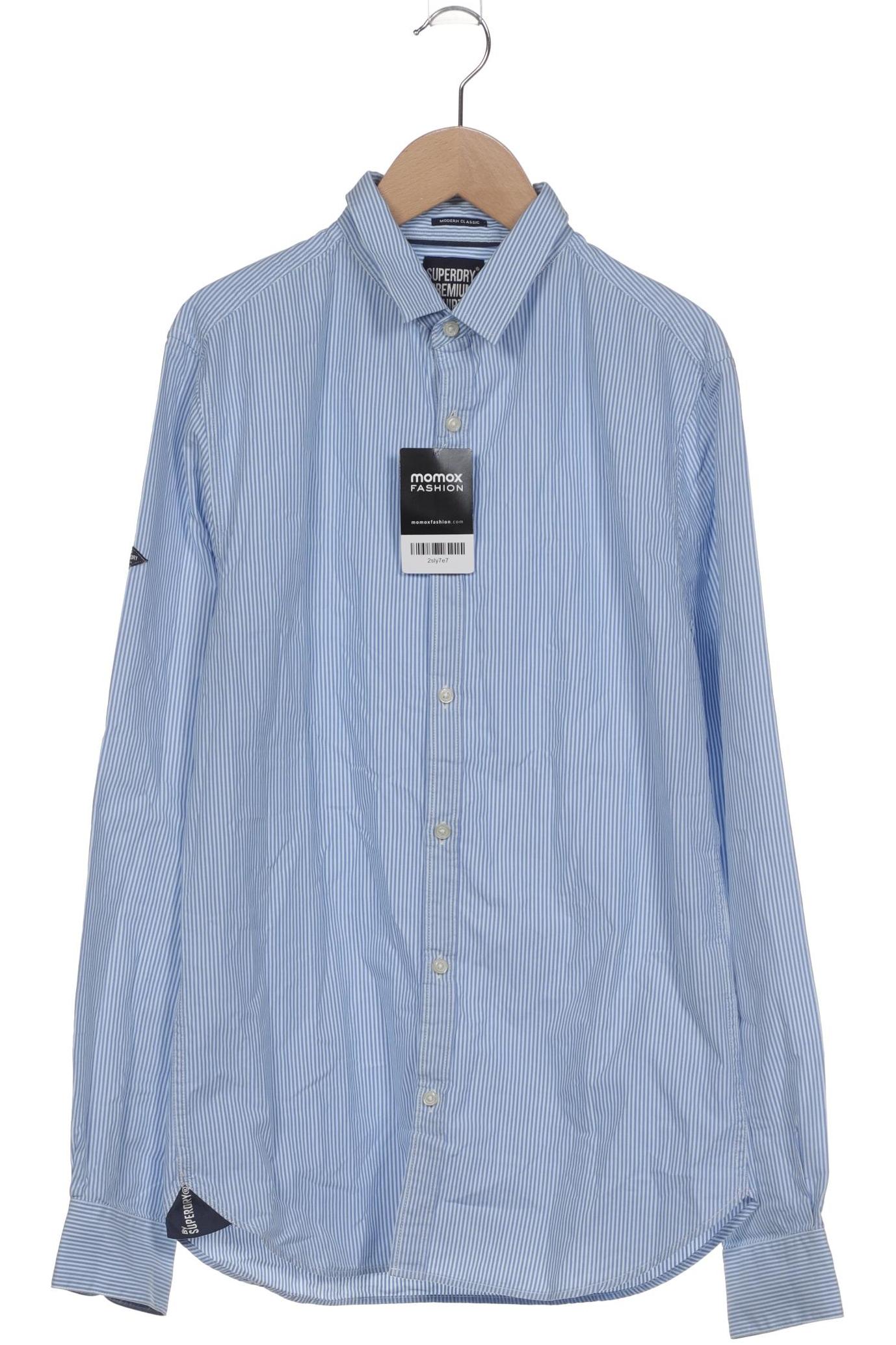 

Superdry Herren Hemd, hellblau, Gr. 46