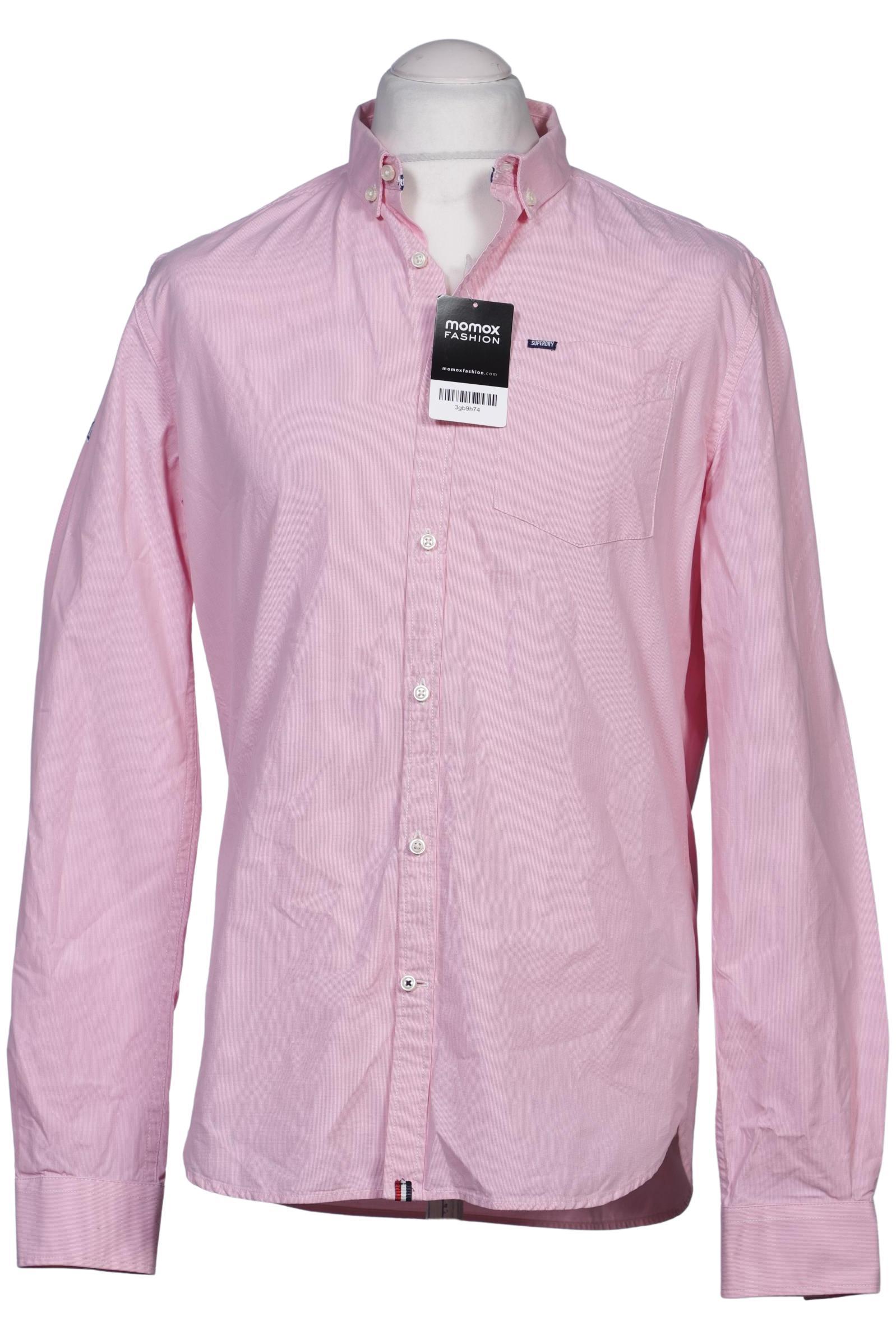 

Superdry Herren Hemd, pink, Gr. 52