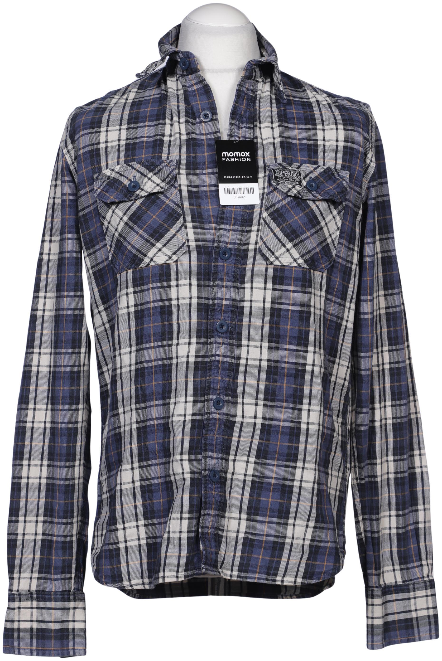 

Superdry Herren Hemd, marineblau, Gr. 52