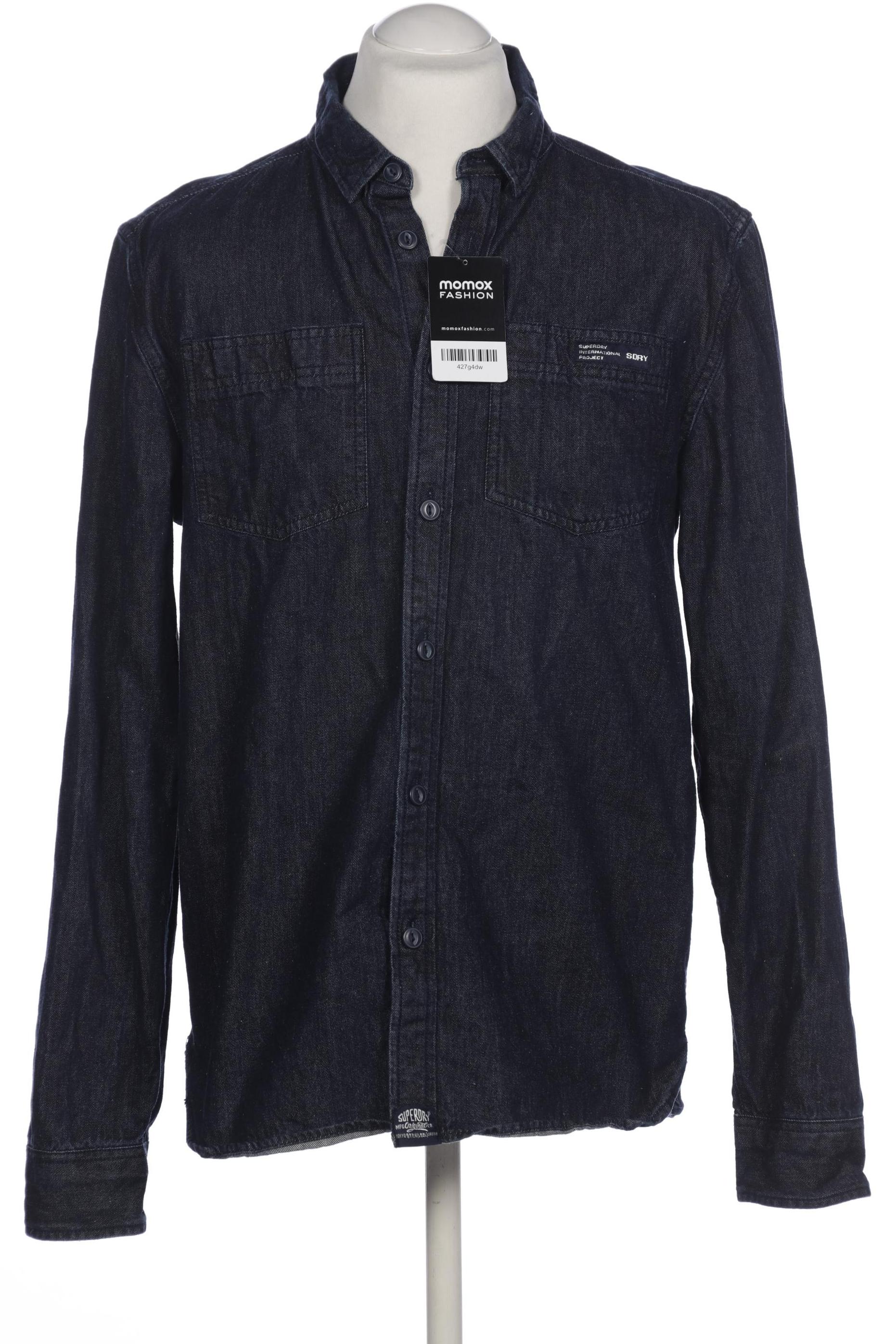 

Superdry Herren Hemd, marineblau, Gr. 54