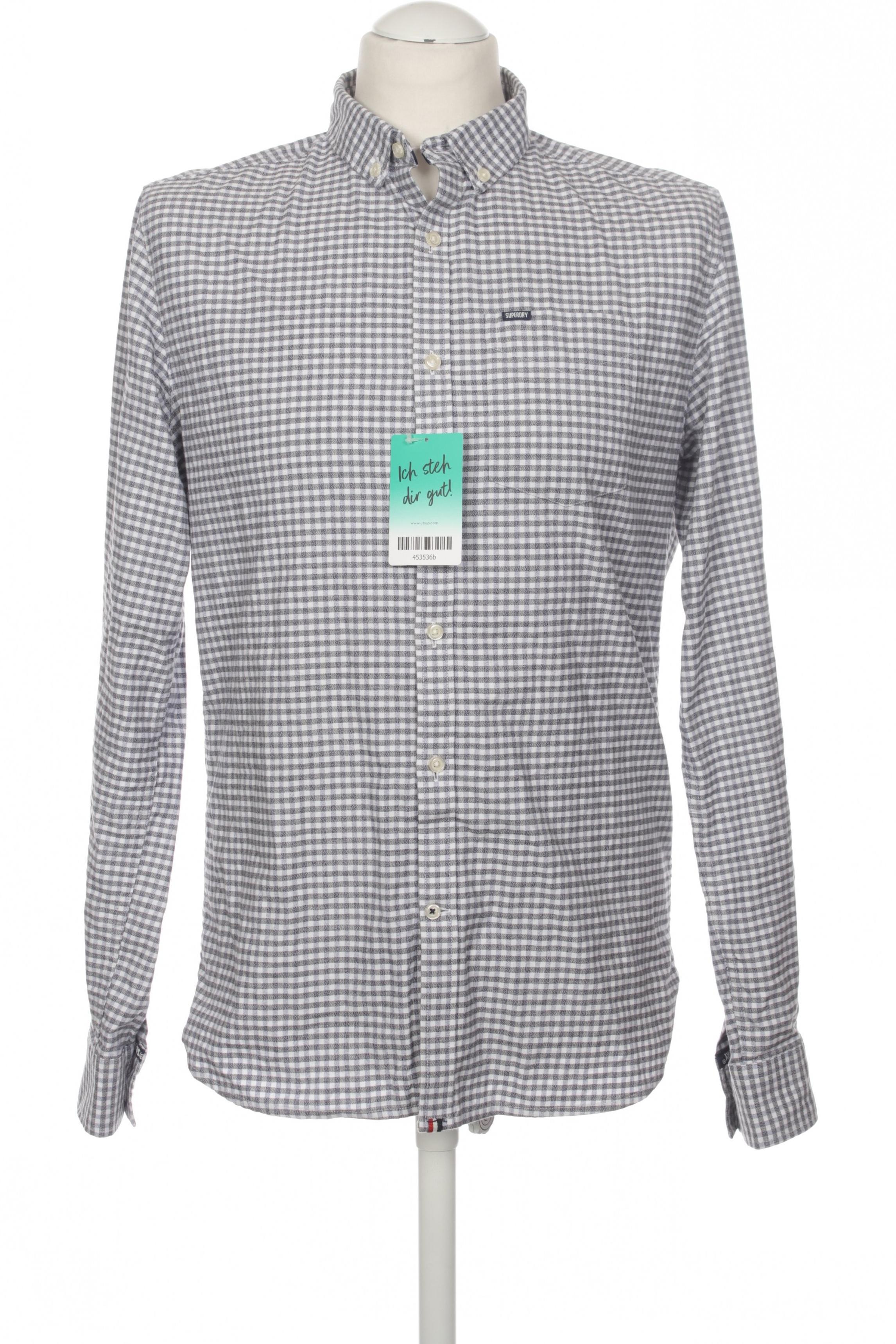 

Superdry Herren Hemd, grau, Gr.