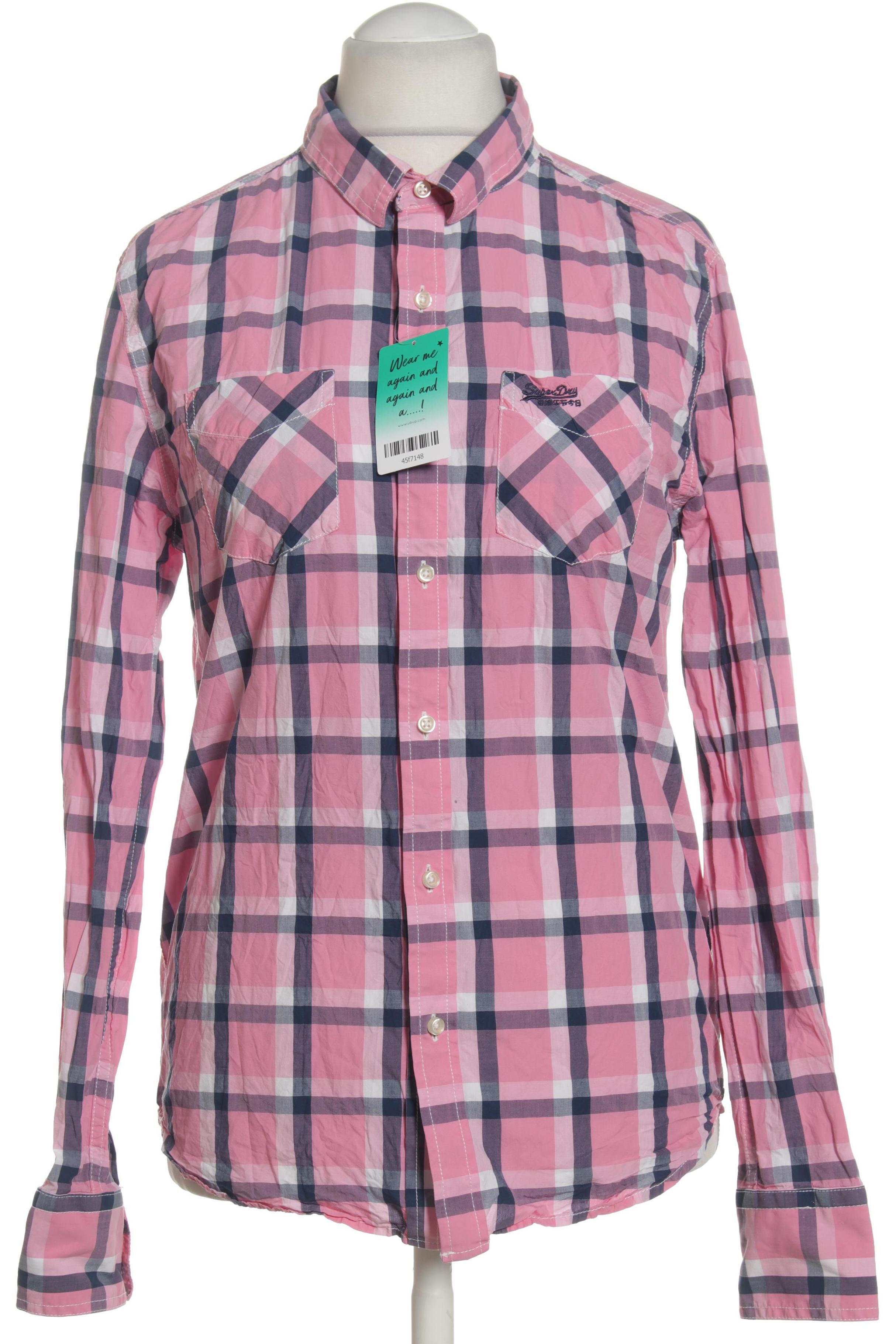 

Superdry Herren Hemd, pink, Gr. 52