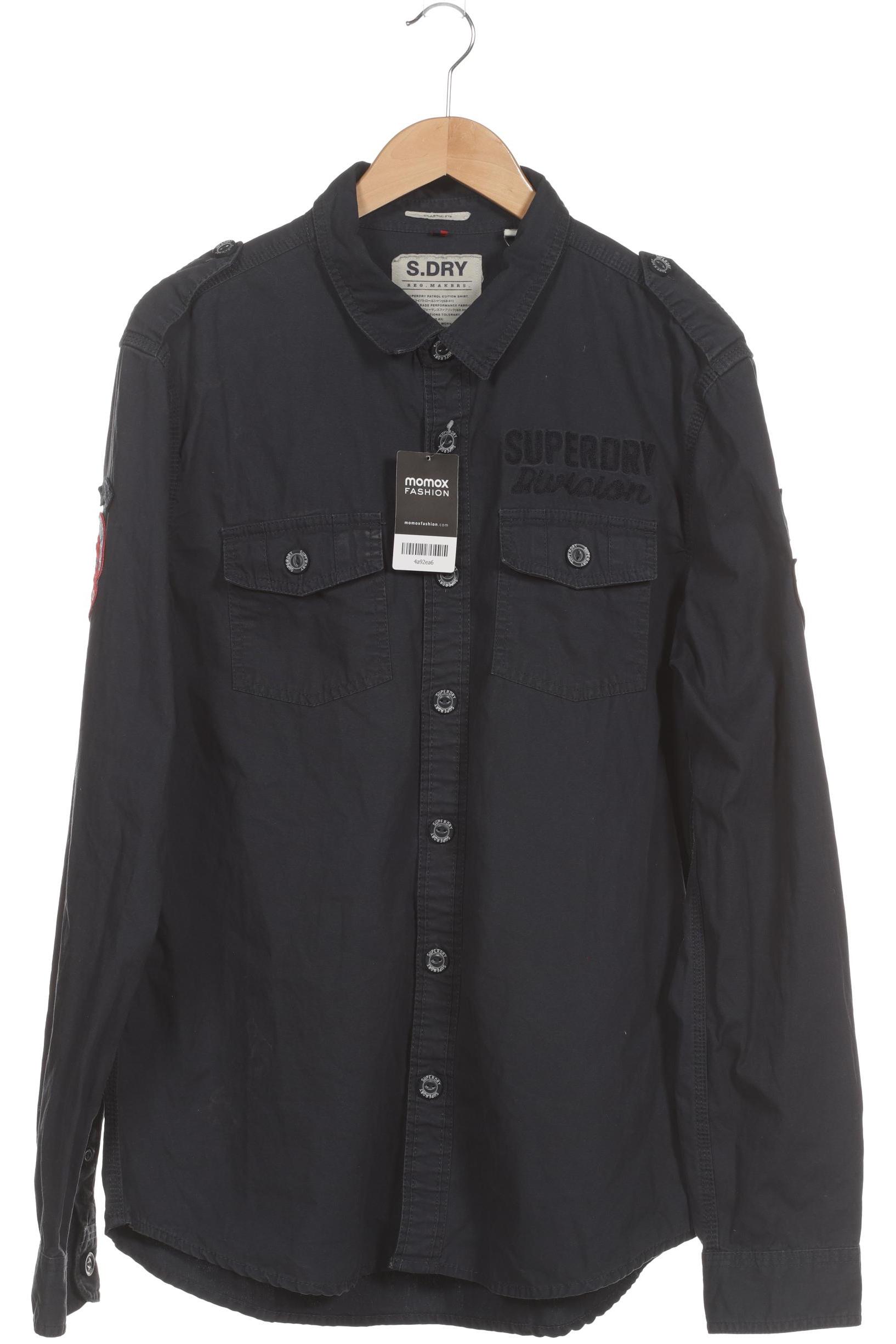 

Superdry Herren Hemd, blau, Gr. 58