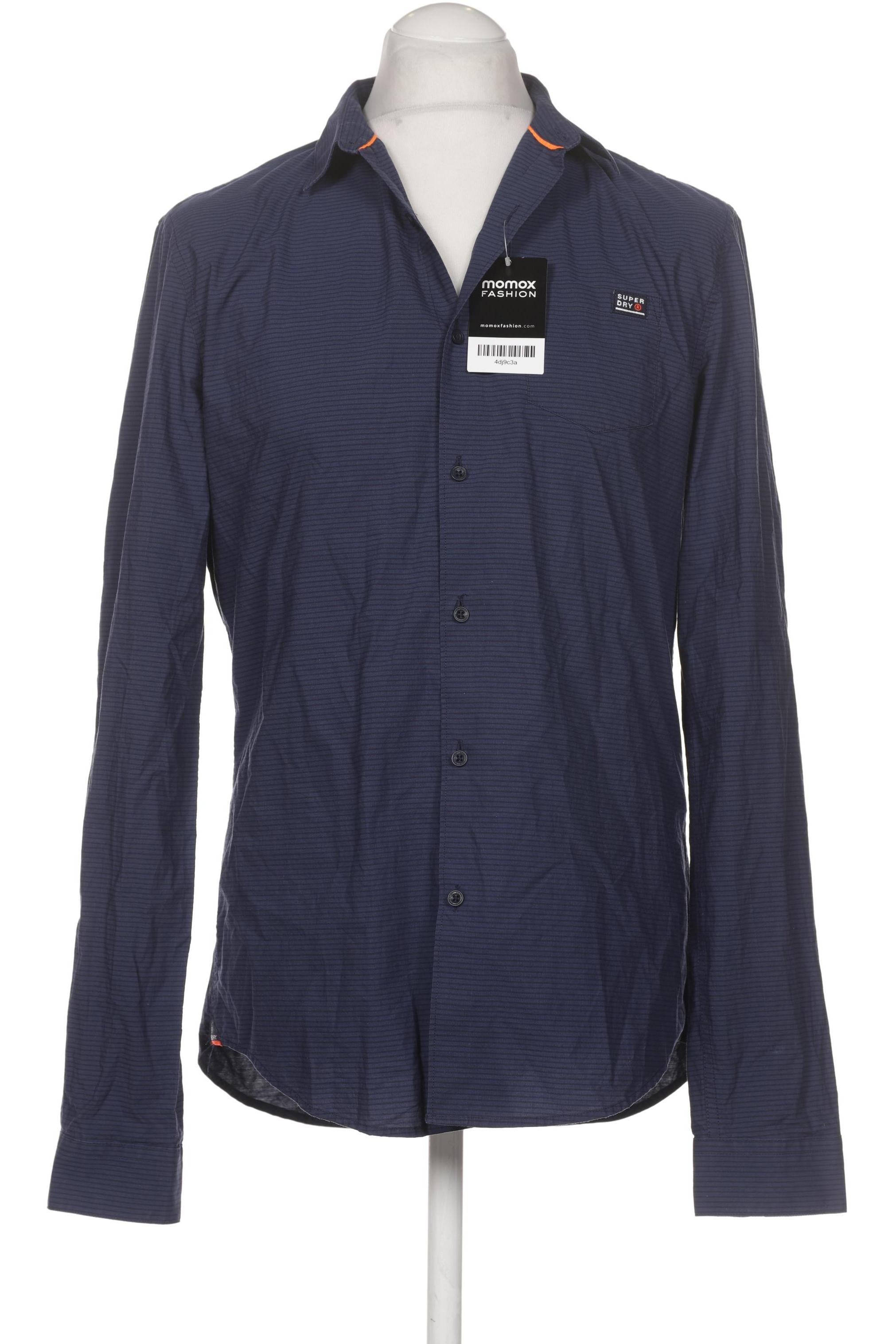 

Superdry Herren Hemd, marineblau, Gr. 52
