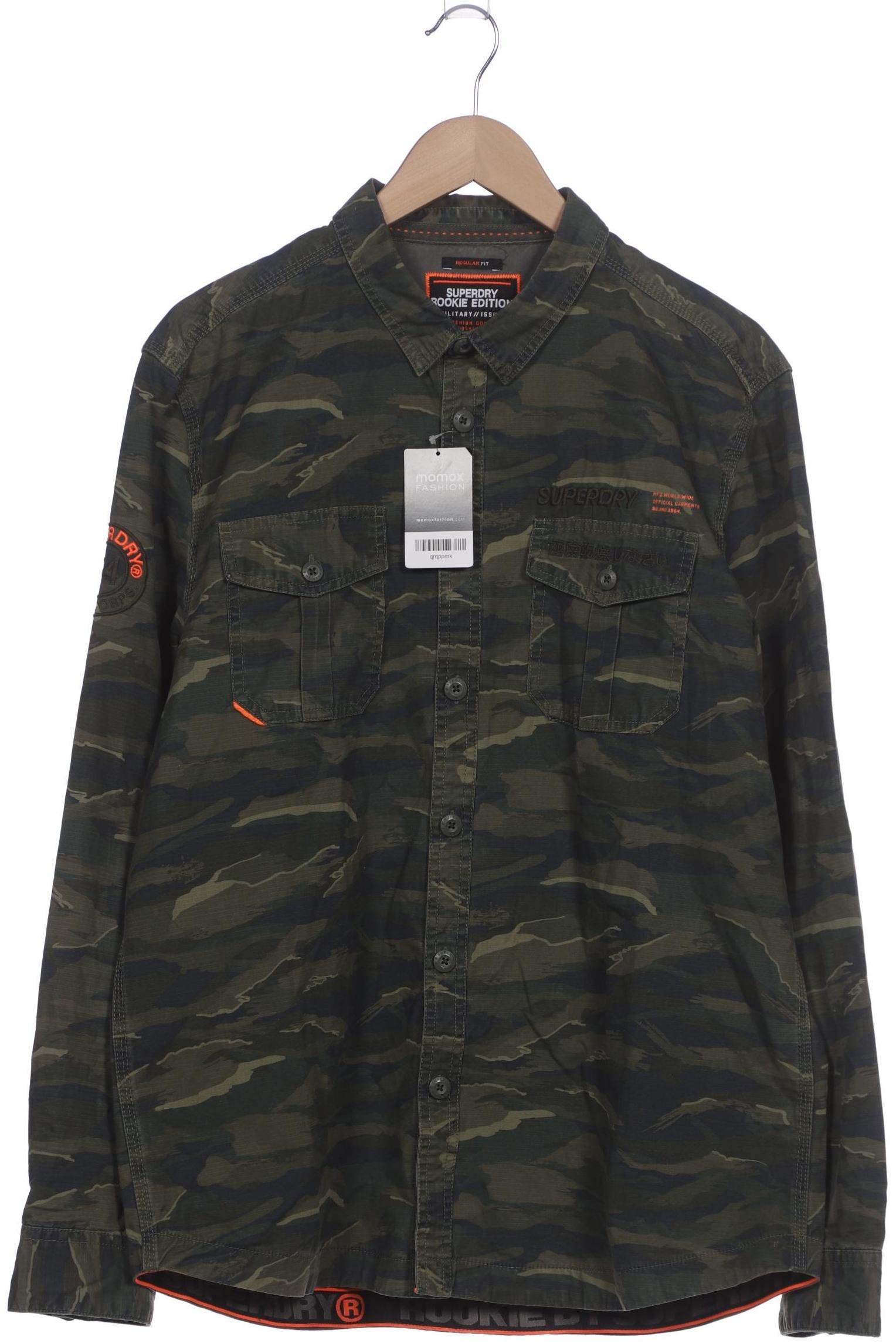 

Superdry Herren Hemd, grün, Gr. 58