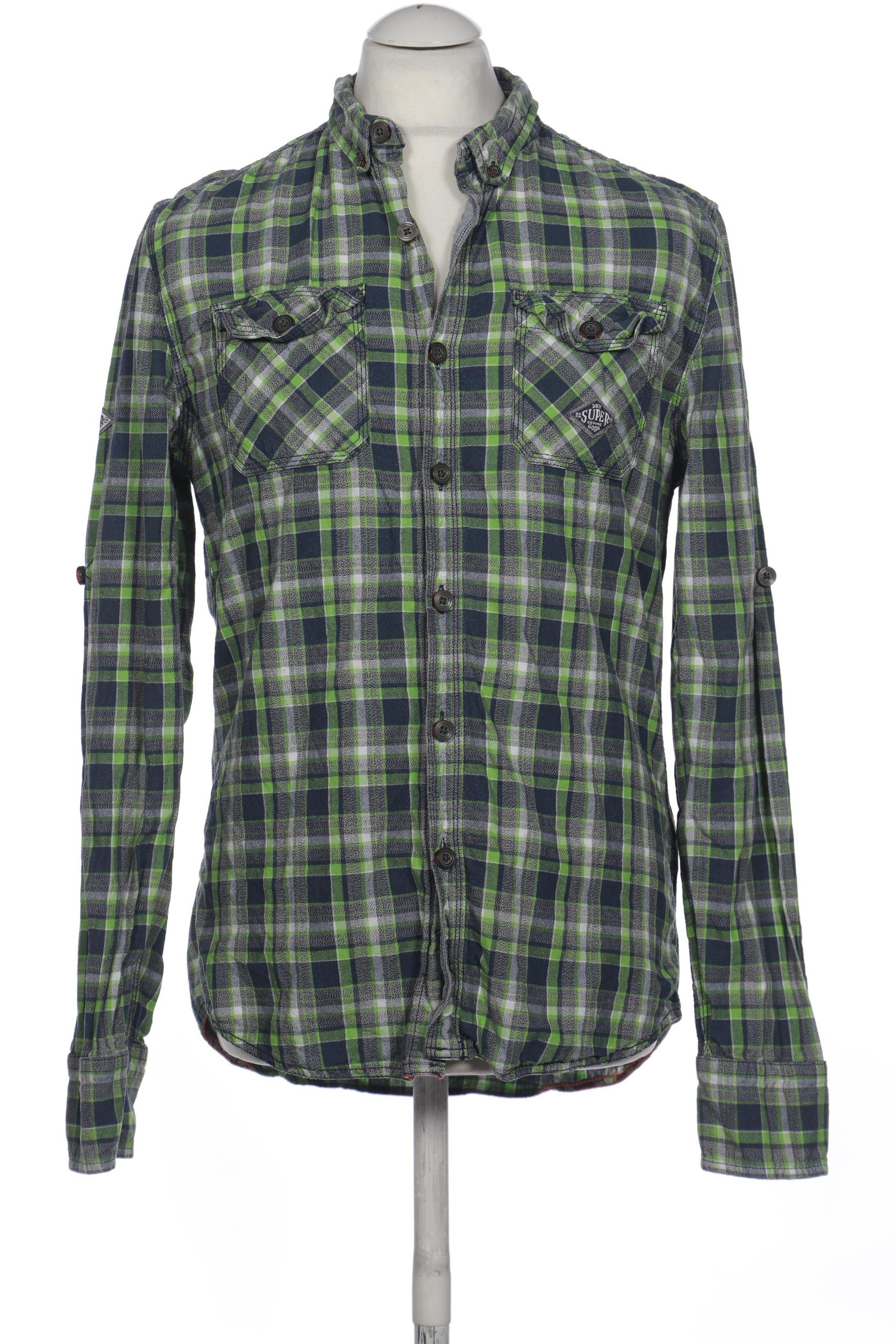 

Superdry Herren Hemd, grün, Gr. 54