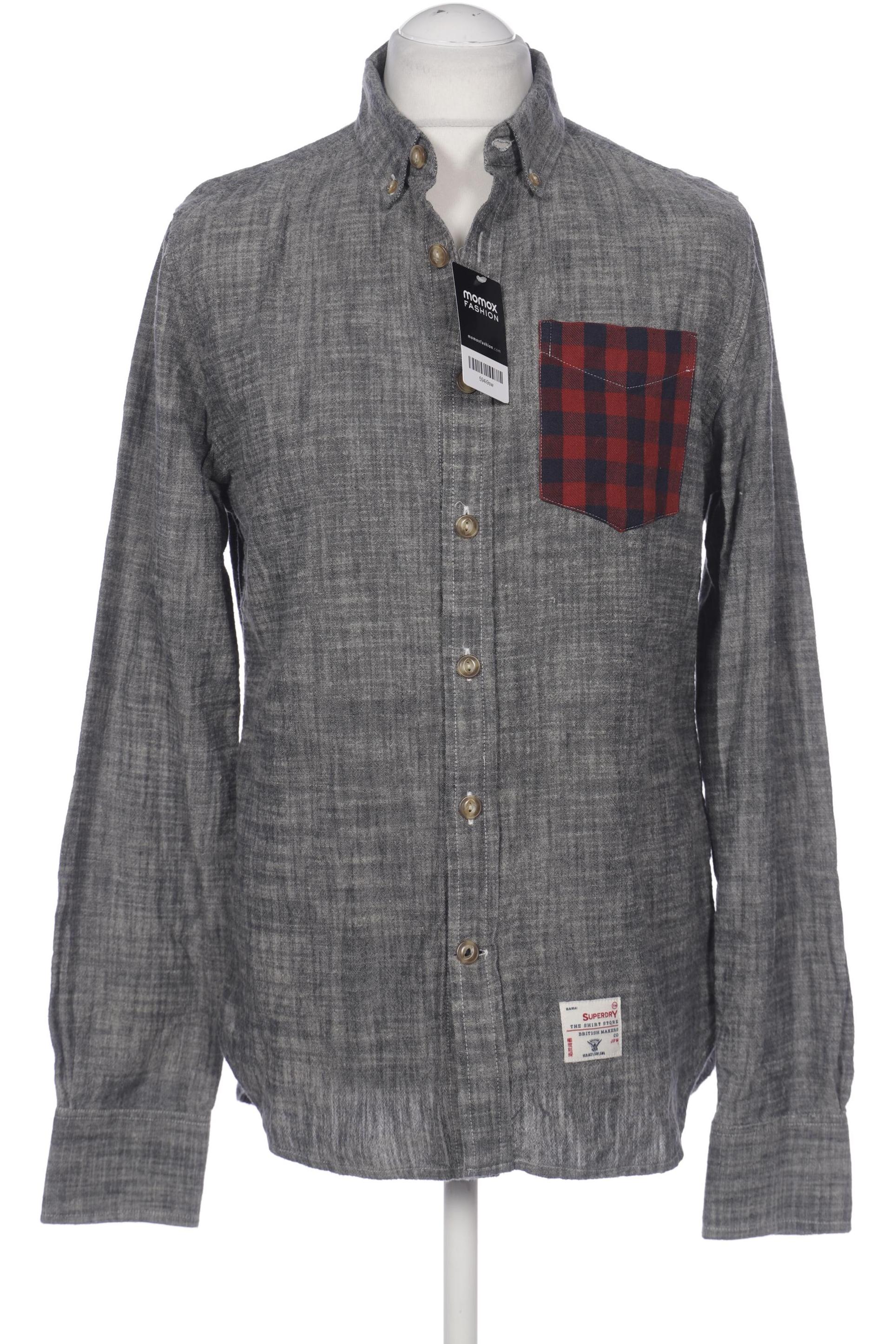 

Superdry Herren Hemd, grau, Gr. 52