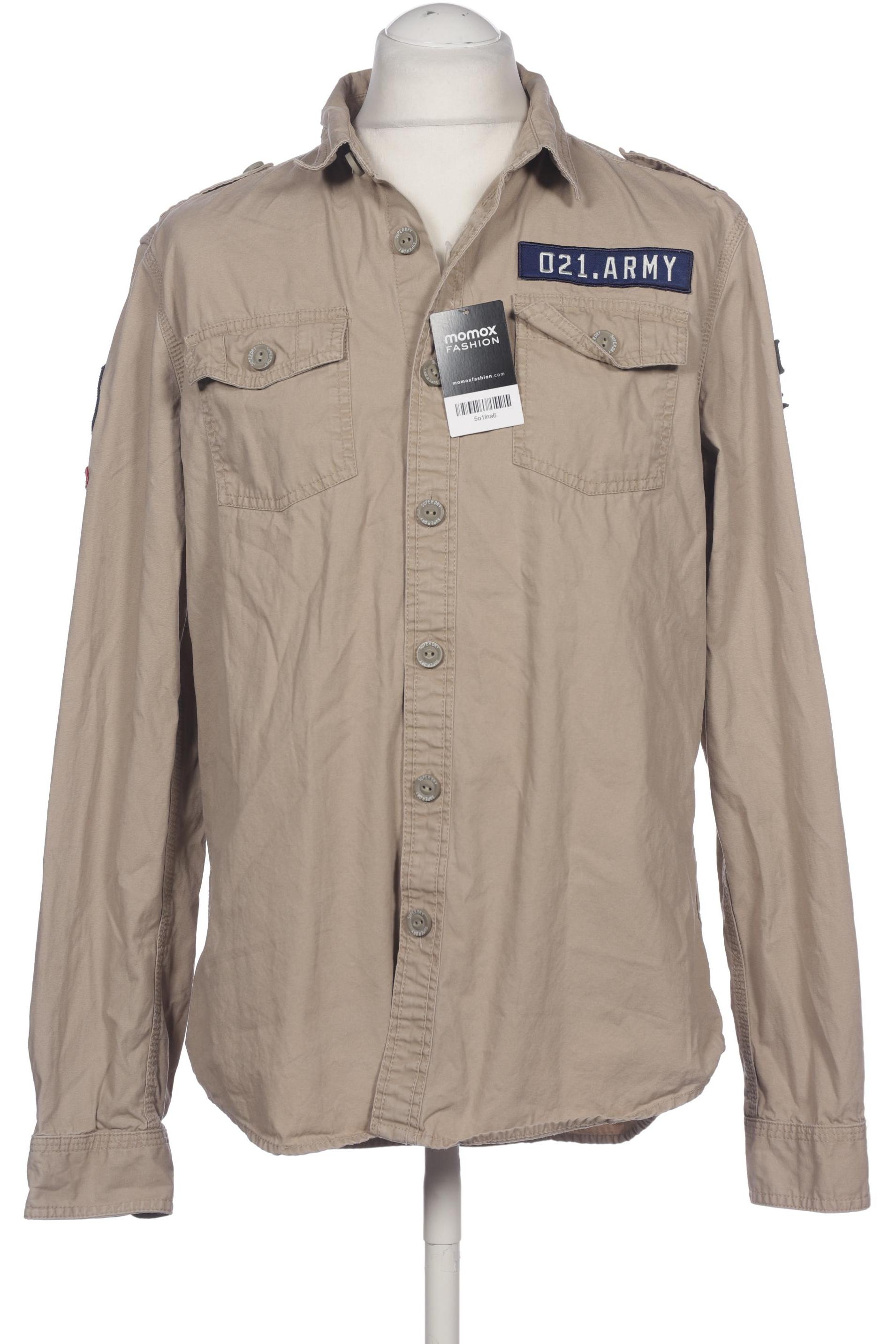 

Superdry Herren Hemd, beige, Gr. 54