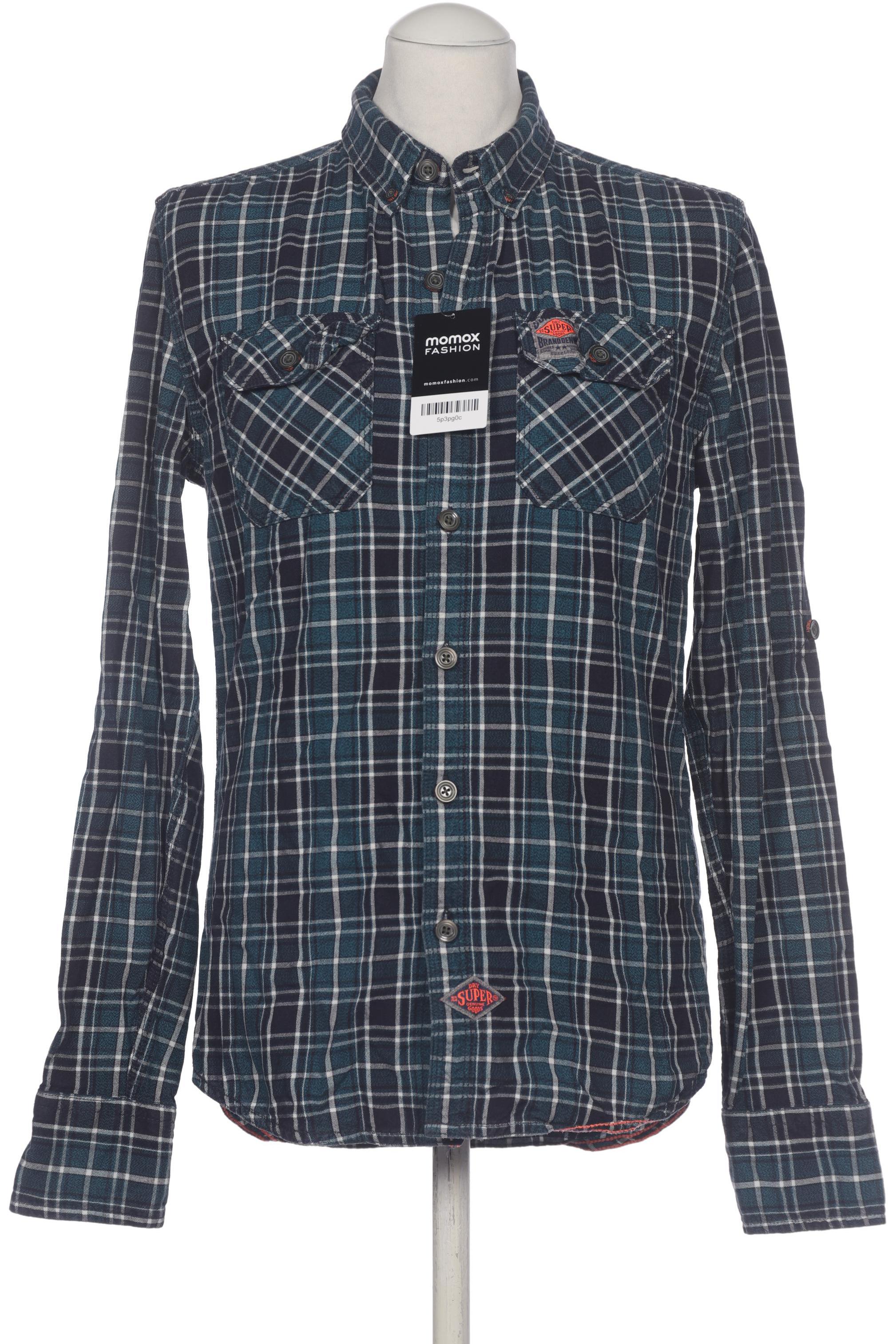 

Superdry Herren Hemd, türkis, Gr. 48