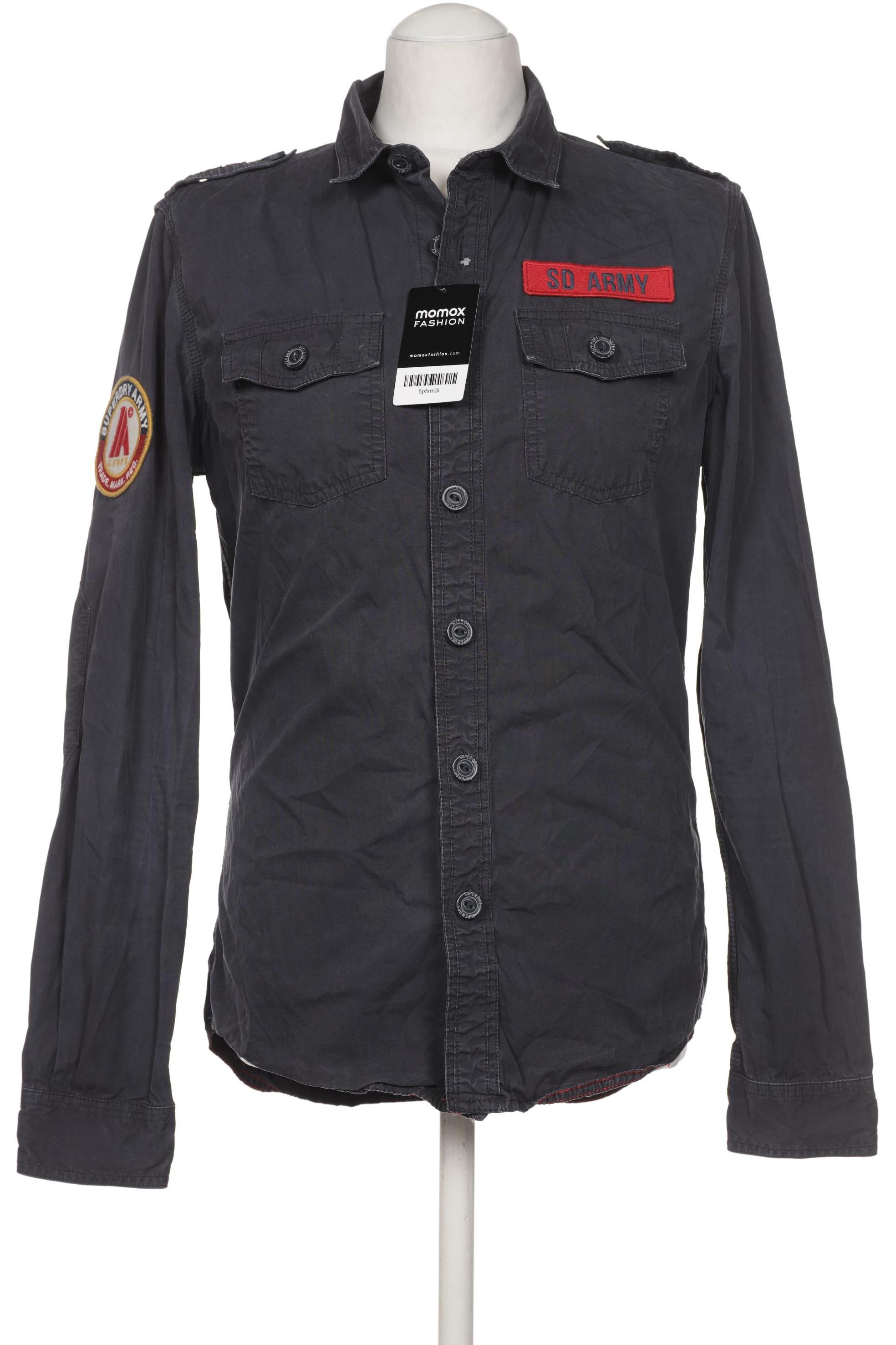 

Superdry Herren Hemd, marineblau, Gr. 48