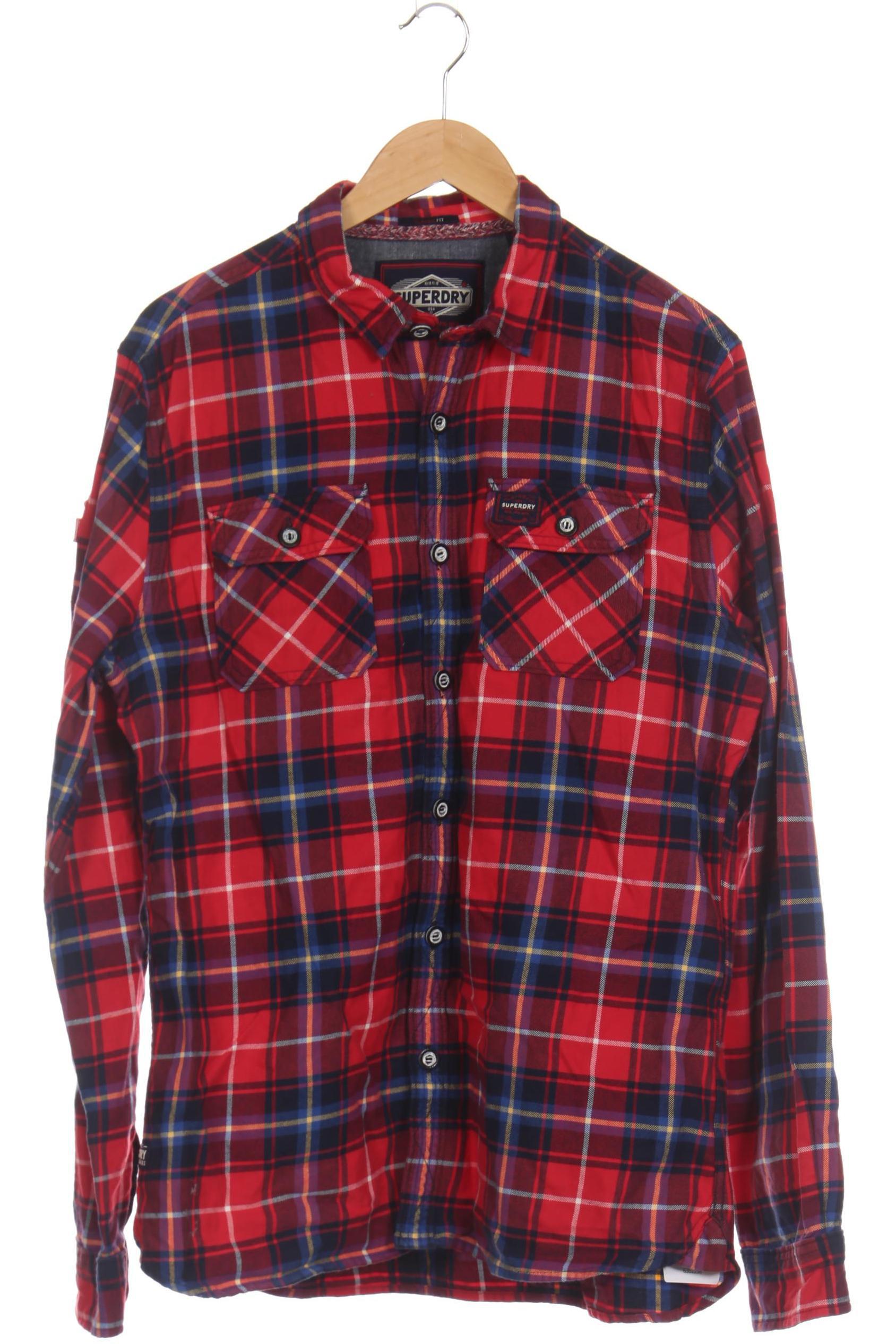 Thumbnail - Superdry Herren Hemd, rot, Gr.