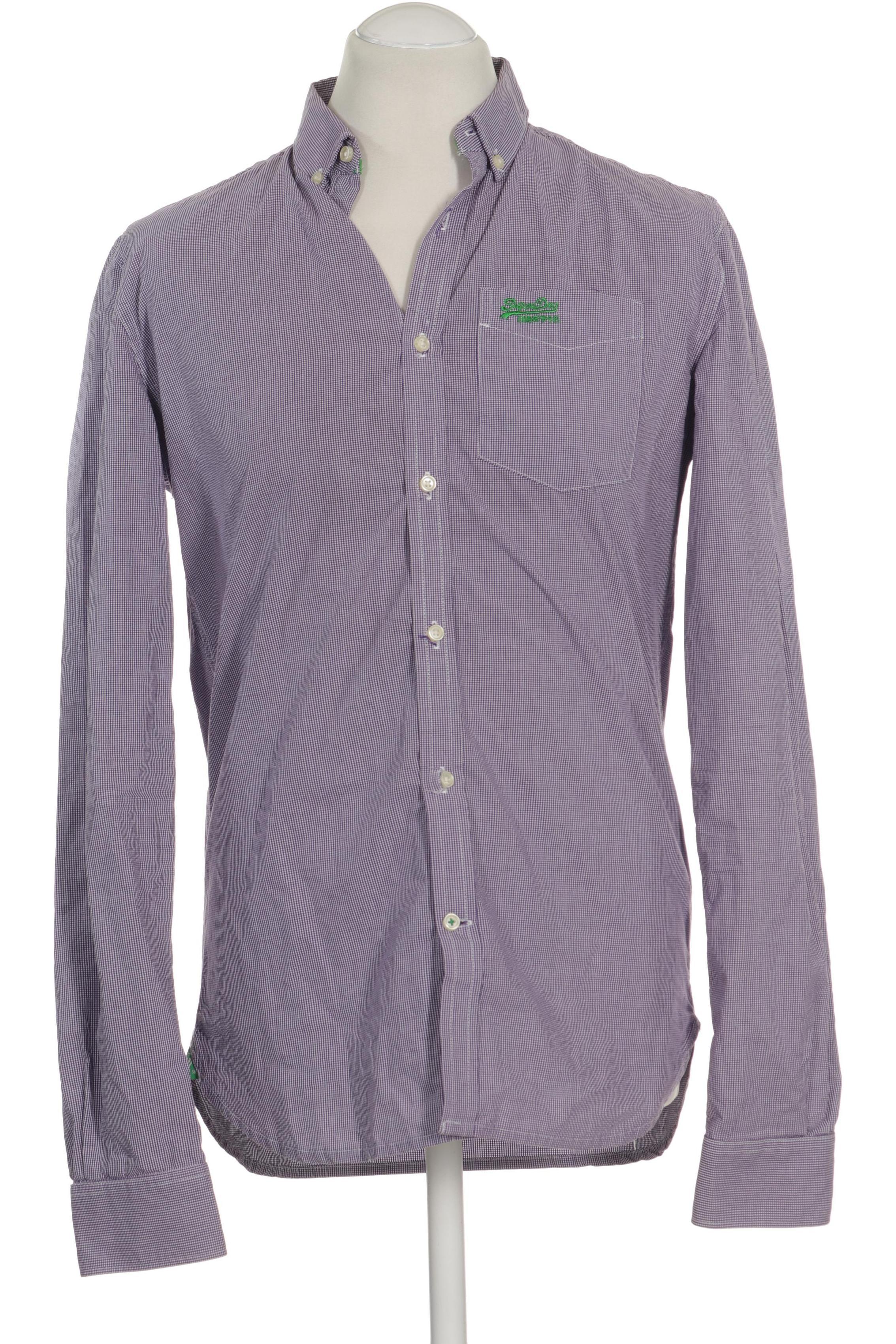 

Superdry Herren Hemd, lila, Gr.