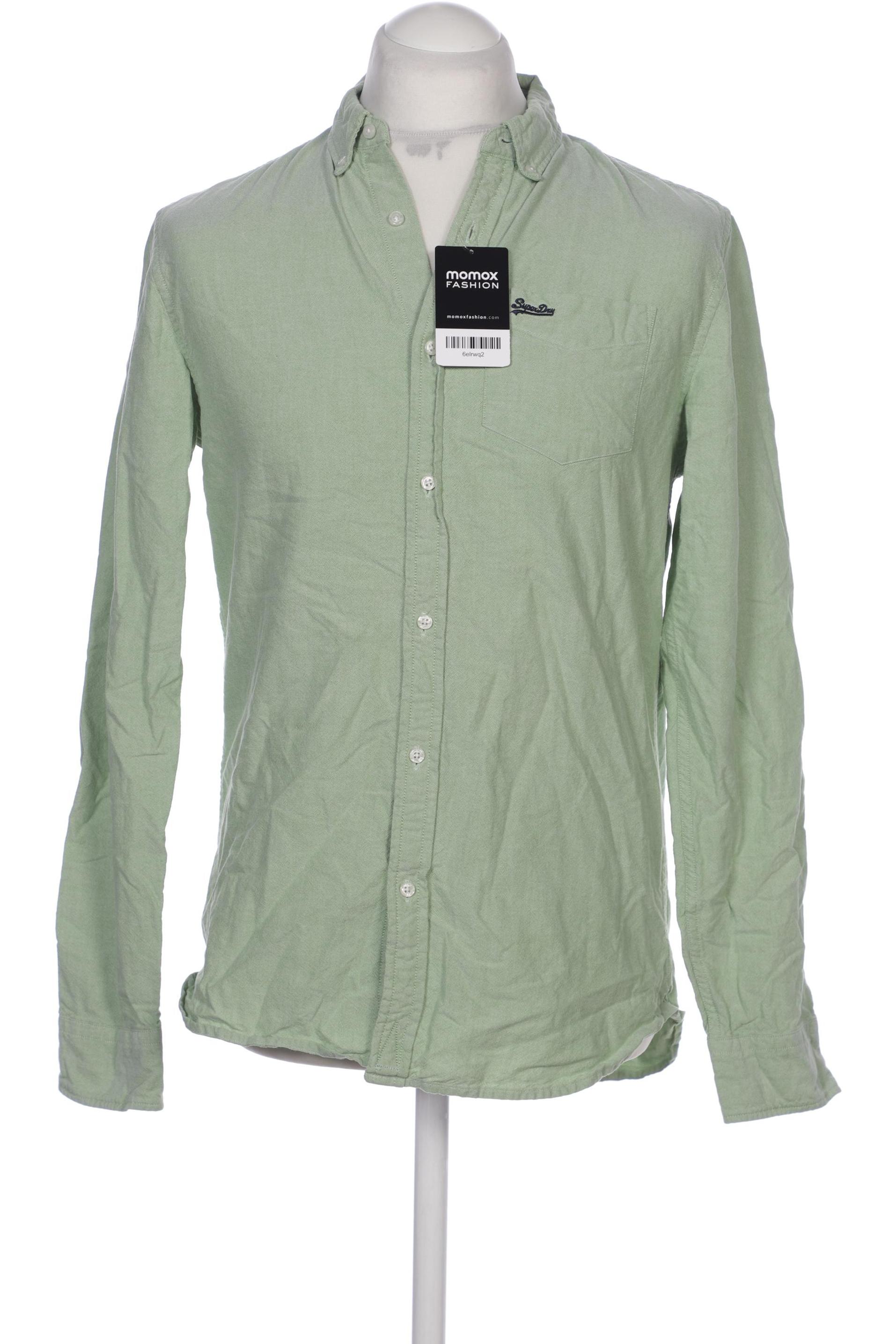 

Superdry Herren Hemd, hellgrün, Gr. 48
