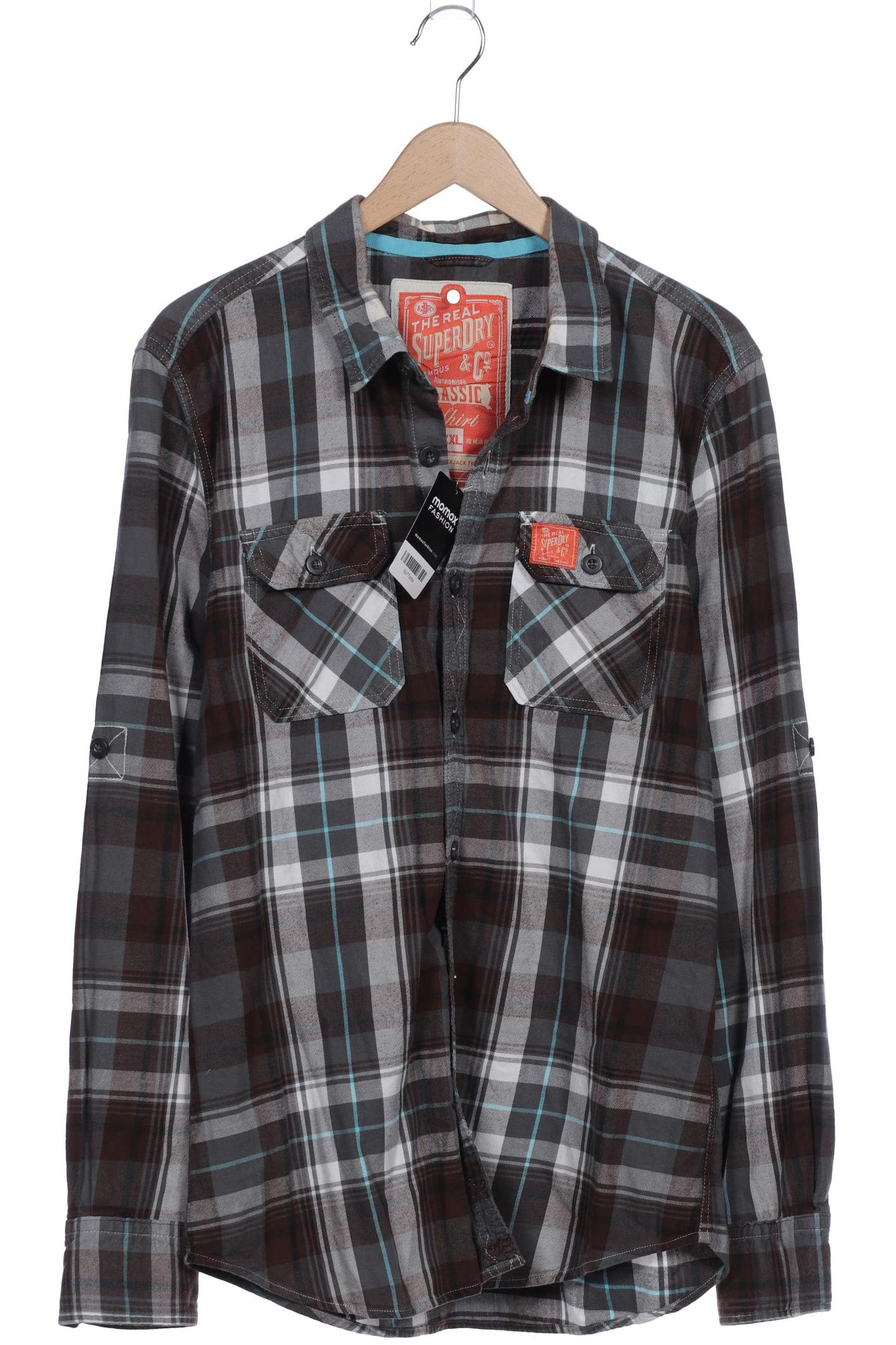 

Superdry Herren Hemd, grau, Gr. 56