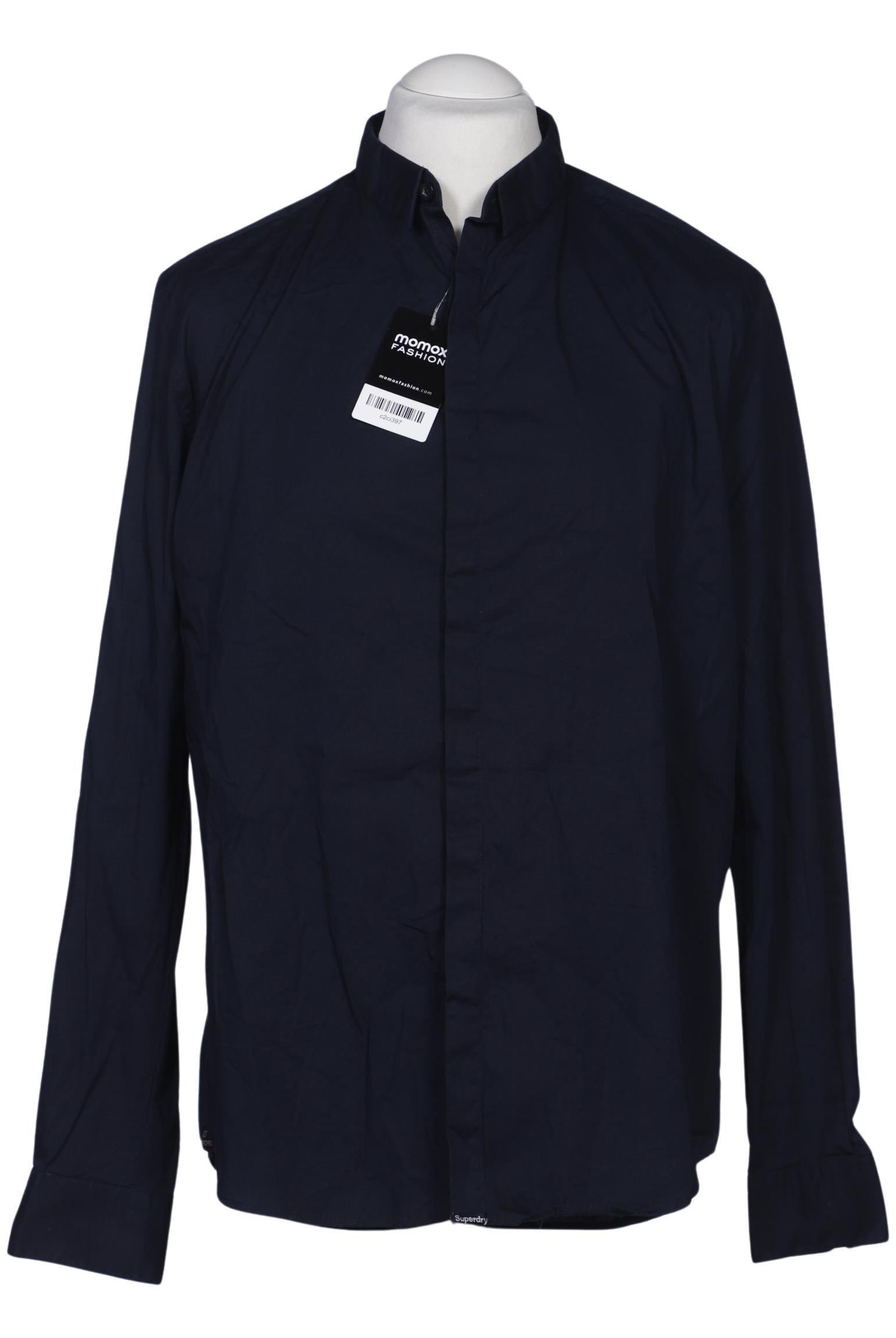 

Superdry Herren Hemd, marineblau, Gr. 56