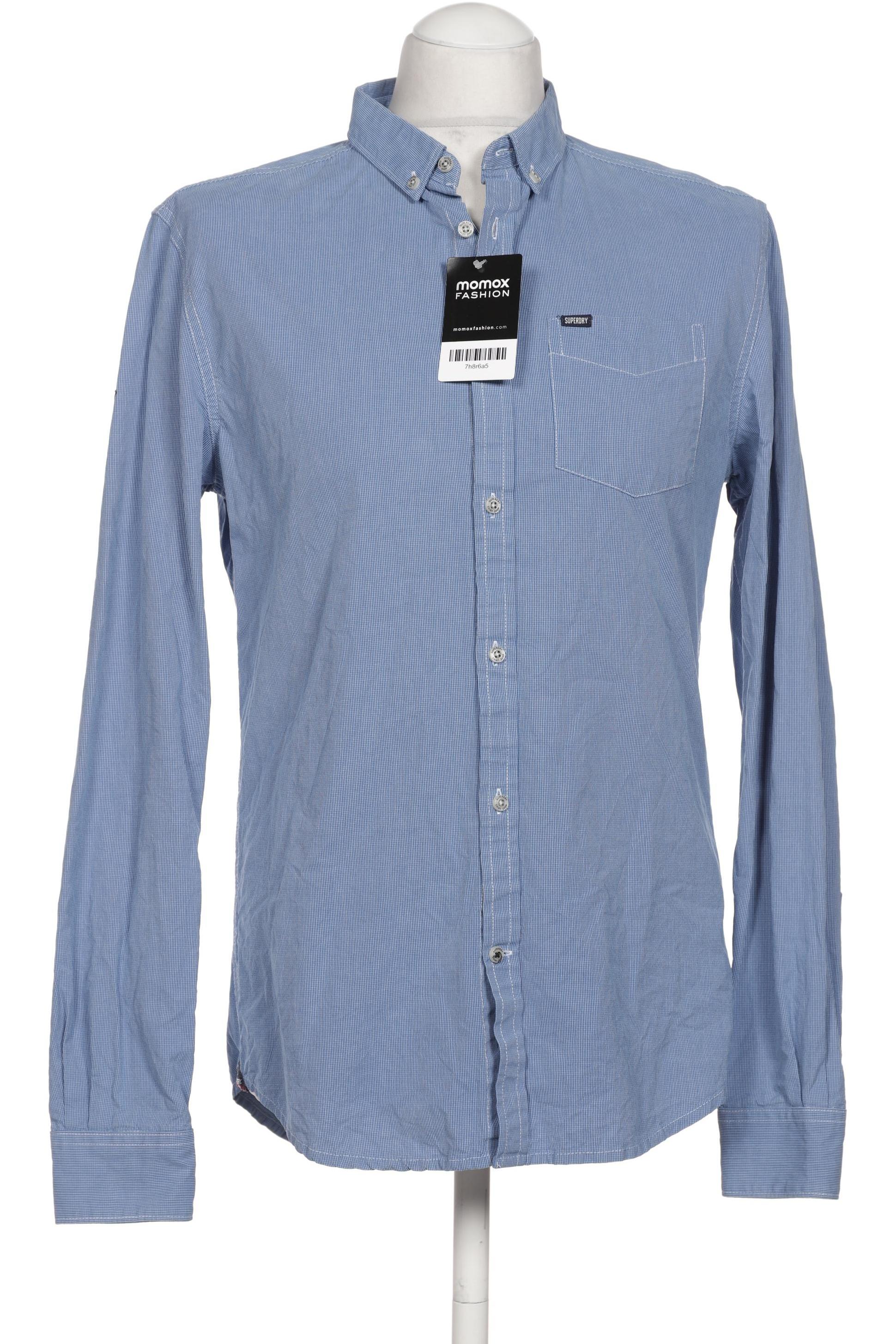 

Superdry Herren Hemd, blau
