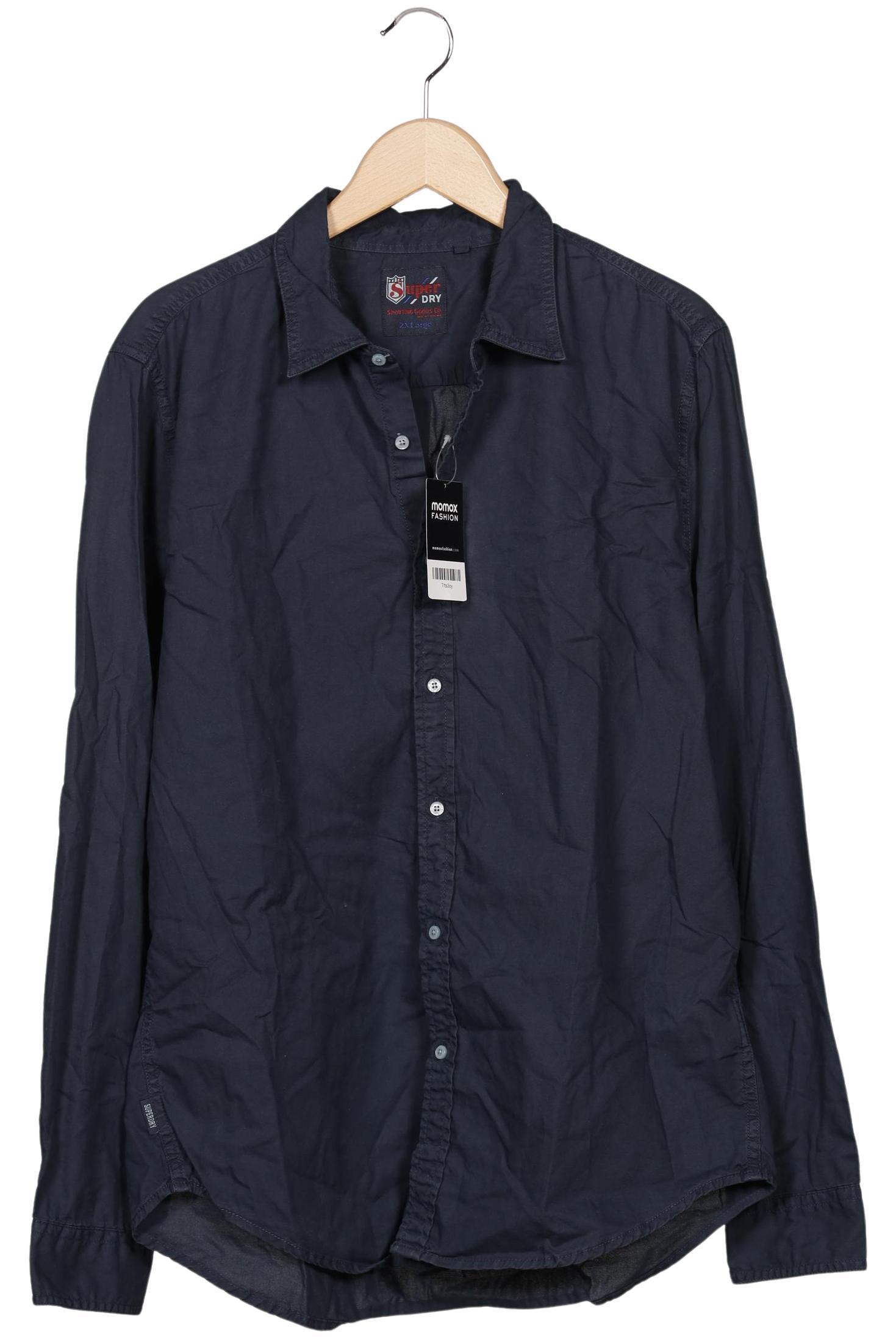 Thumbnail - Superdry Herren Hemd, marineblau, Gr. 56