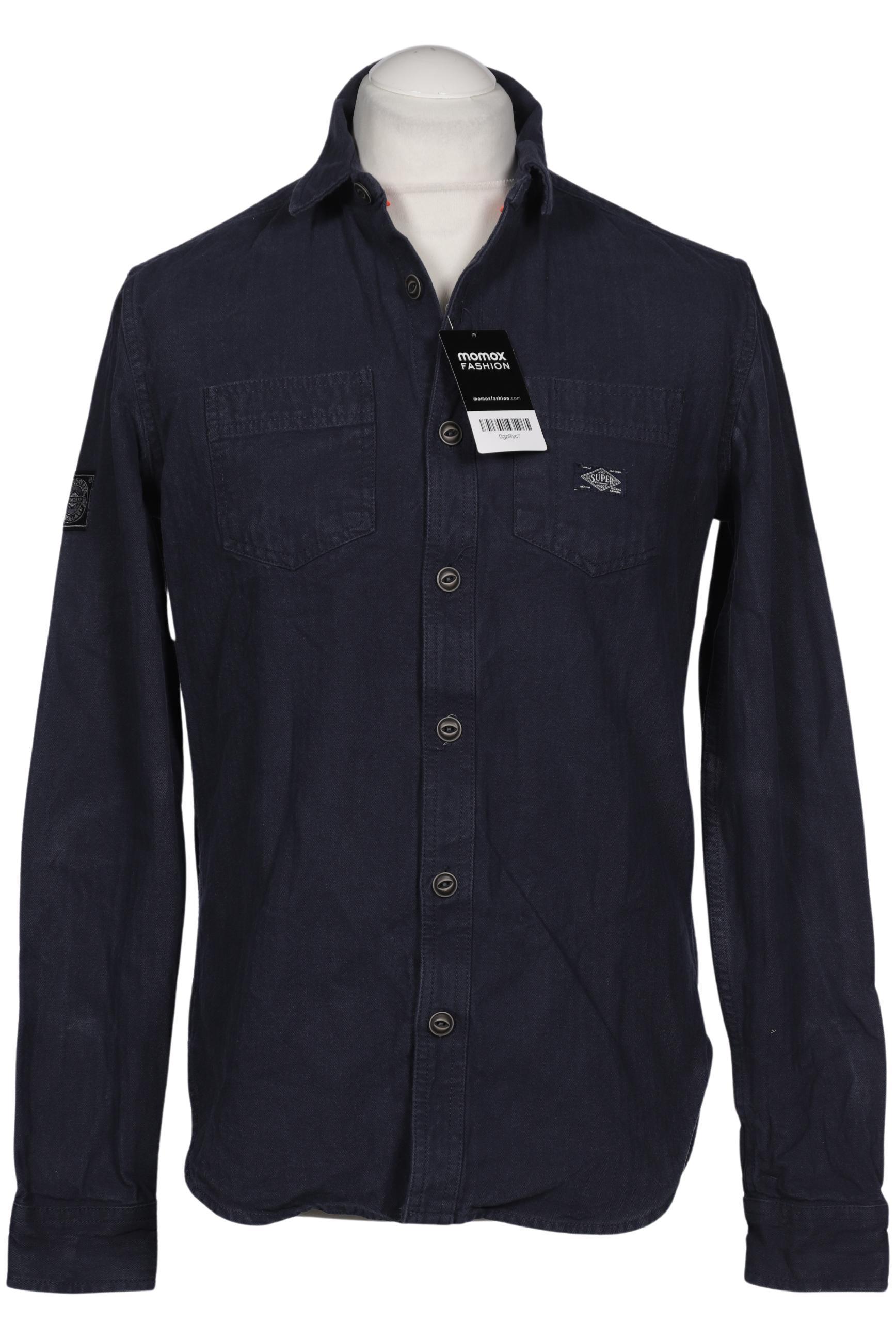 

Superdry Herren Hemd, marineblau, Gr. 48