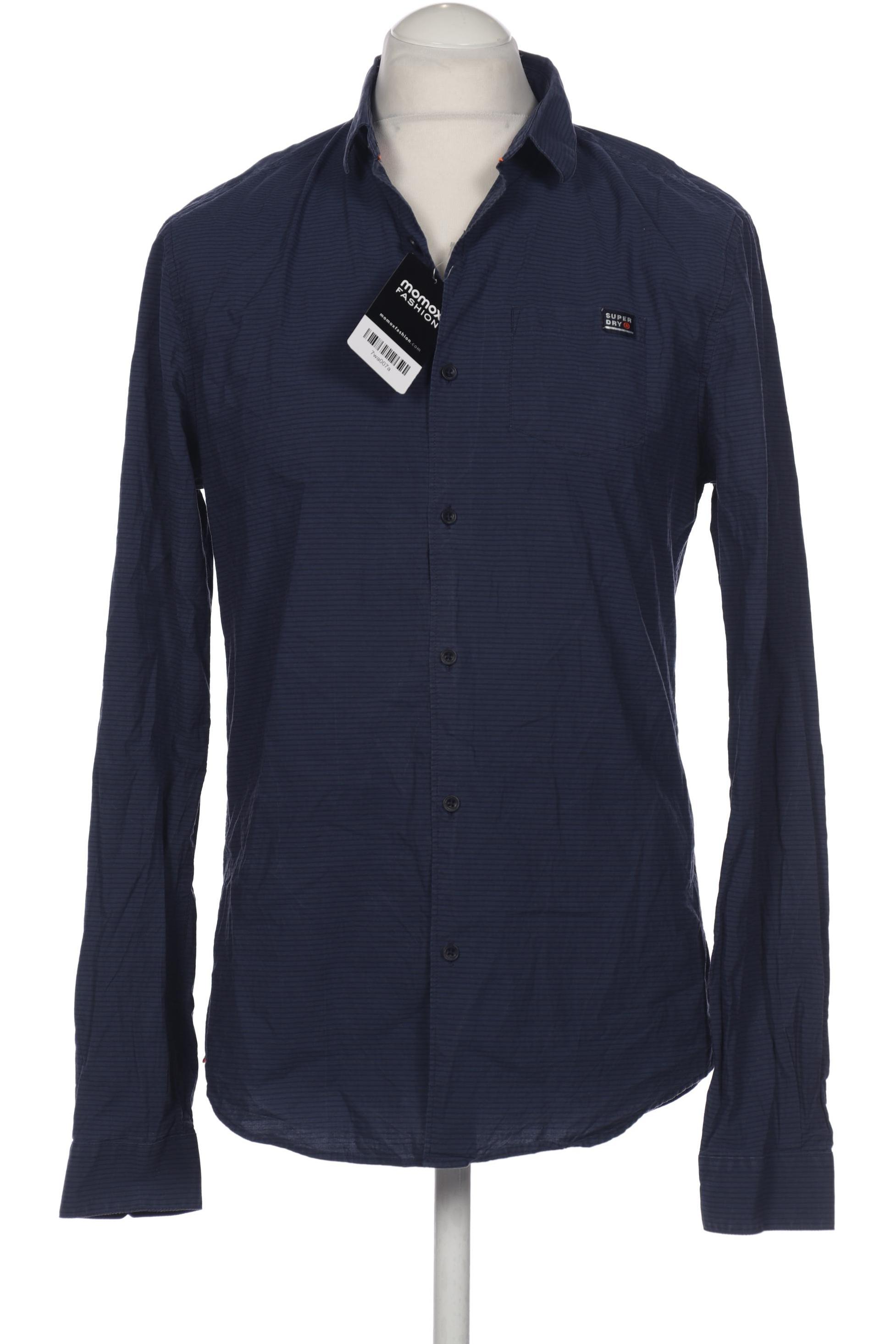 

Superdry Herren Hemd, marineblau, Gr. 52