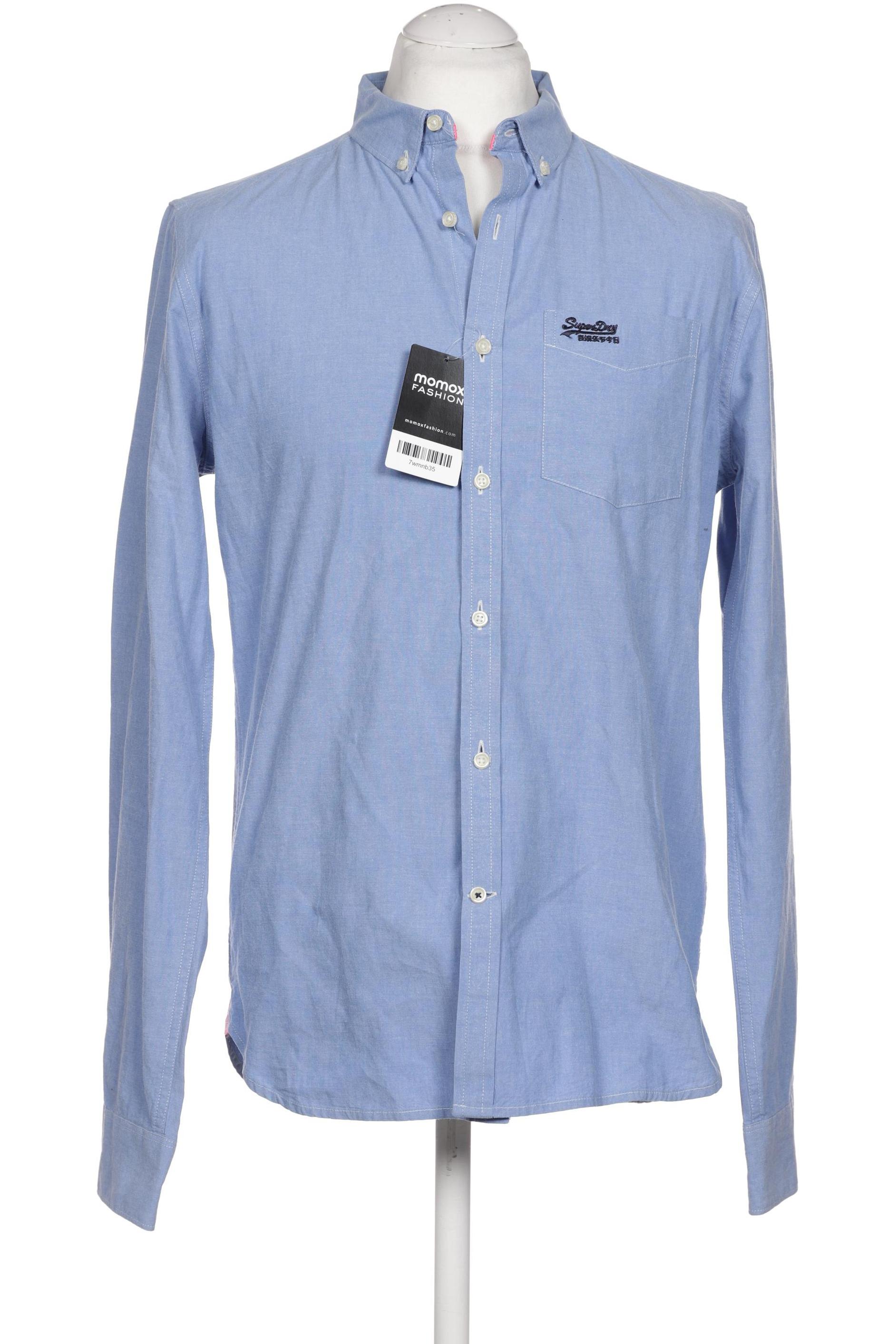 

Superdry Herren Hemd, blau