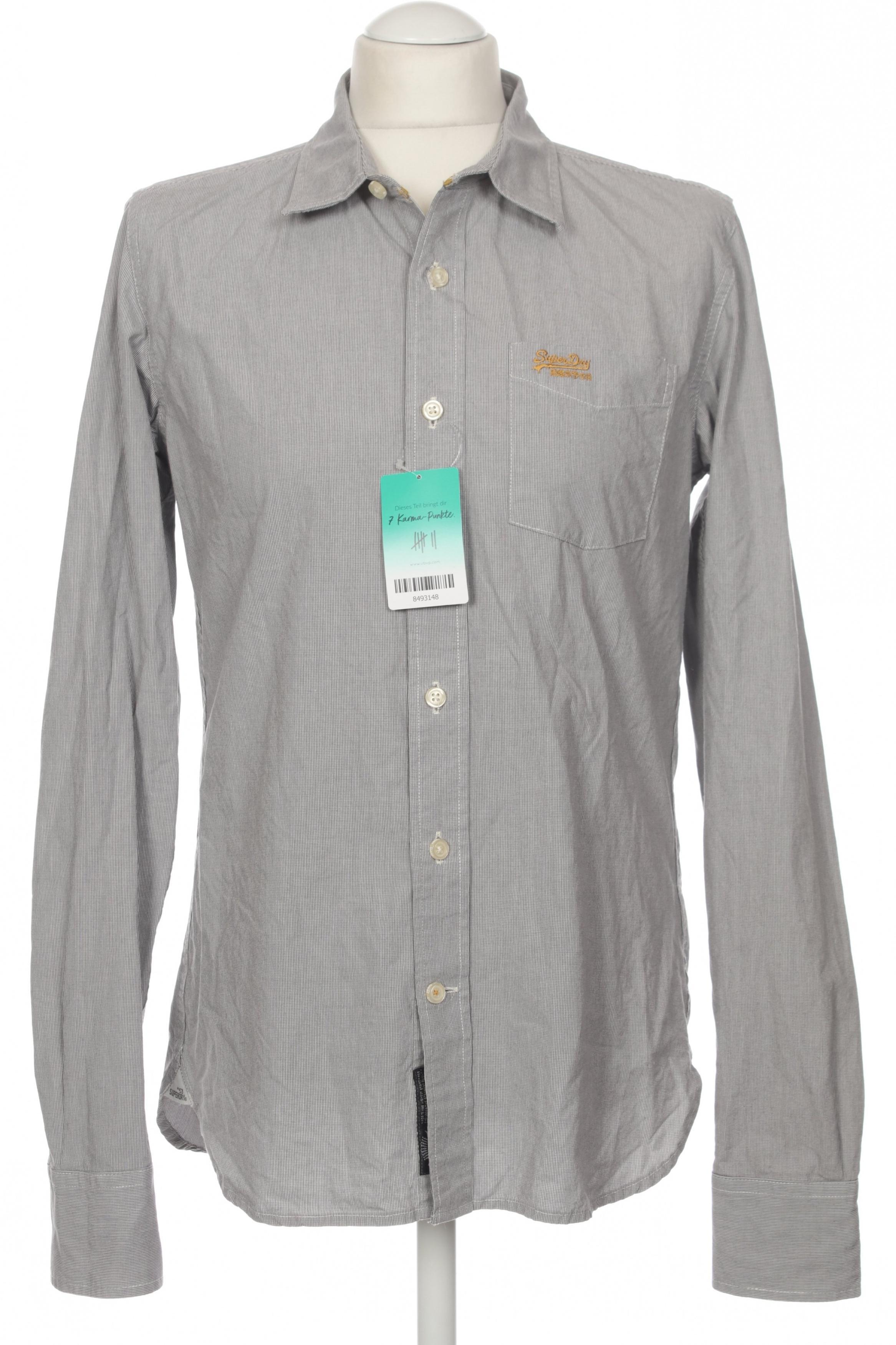 

Superdry Herren Hemd, grau, Gr.