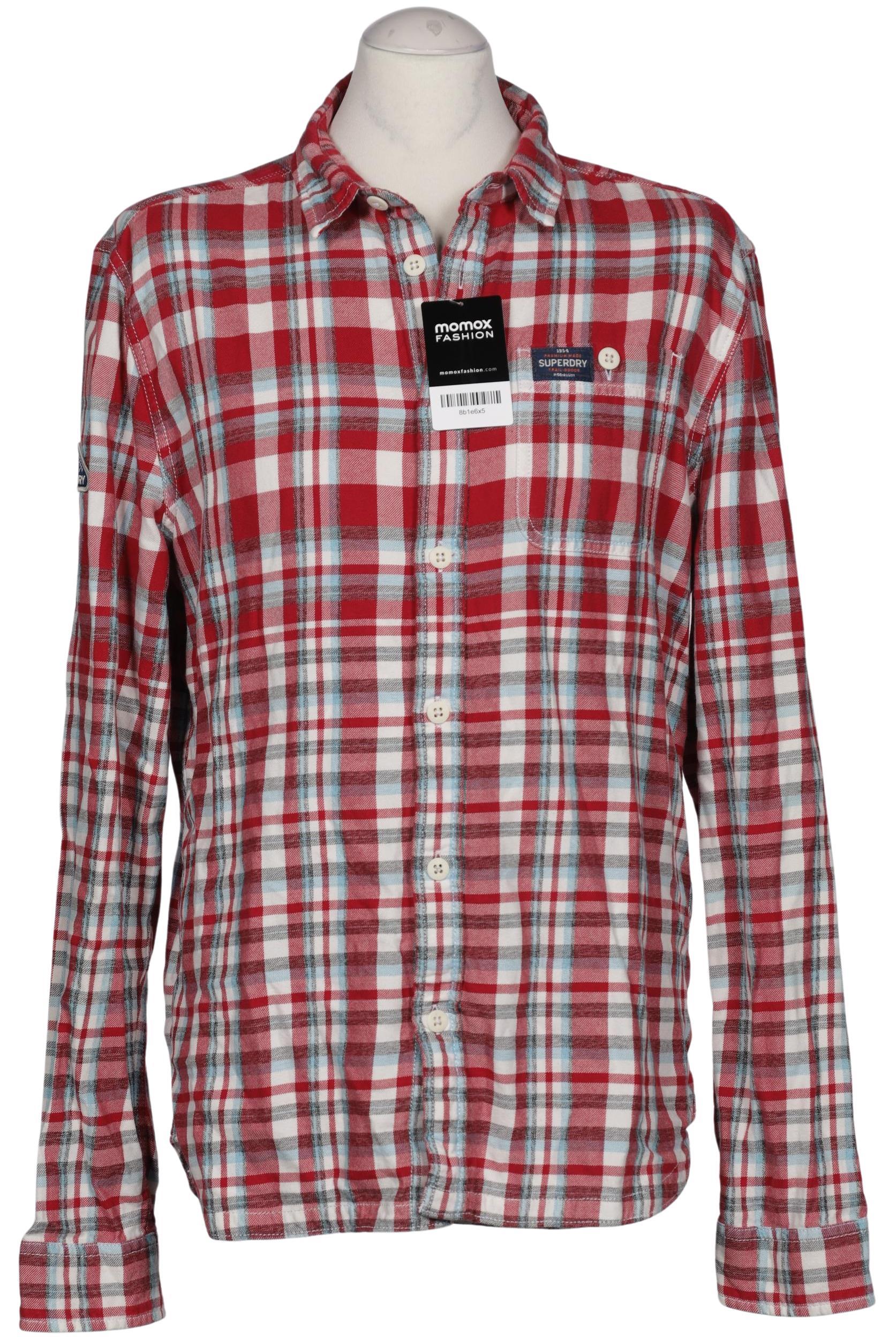 

Superdry Herren Hemd, rot, Gr. 54