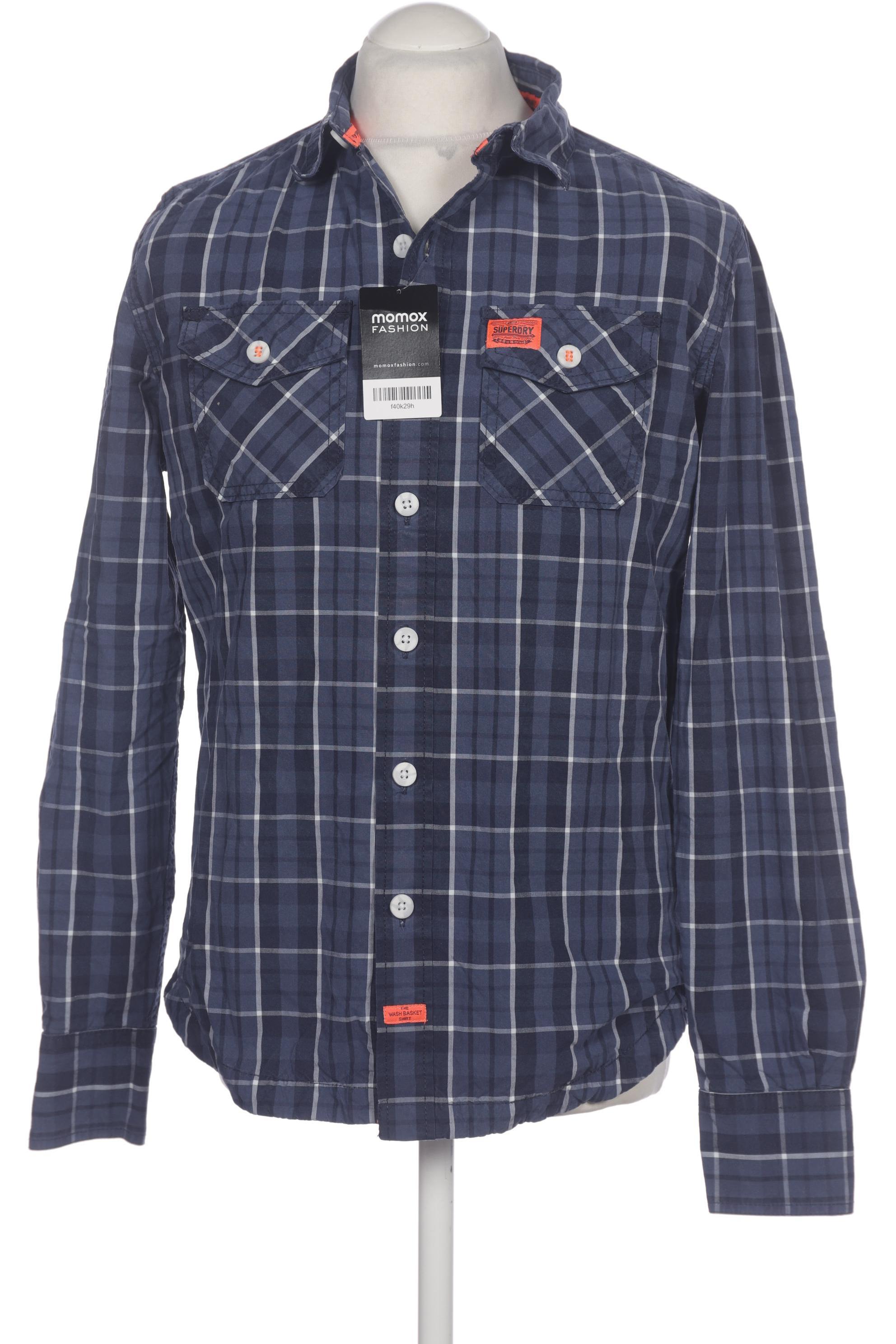 

Superdry Herren Hemd, marineblau, Gr. 52