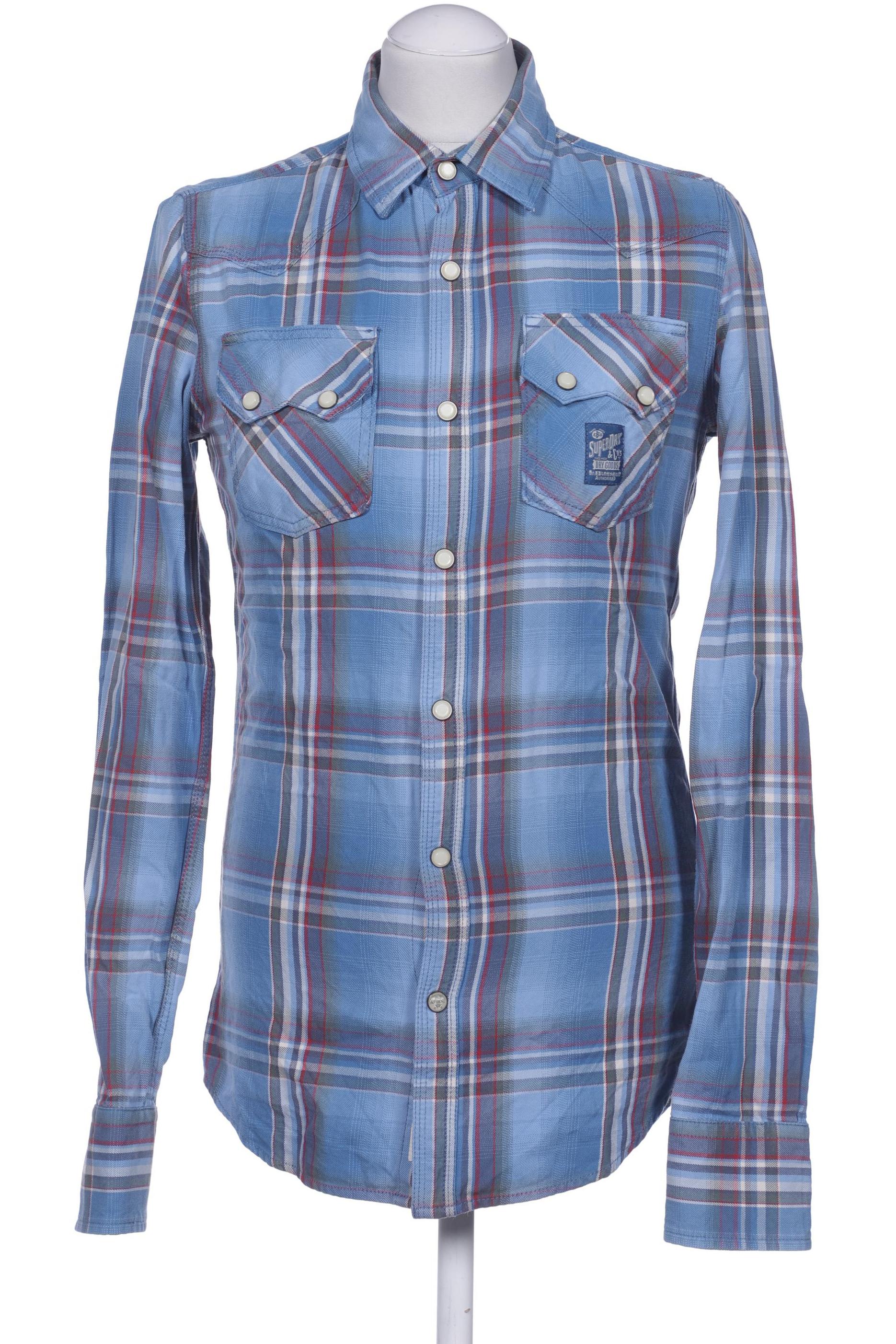 

Superdry Herren Hemd, blau