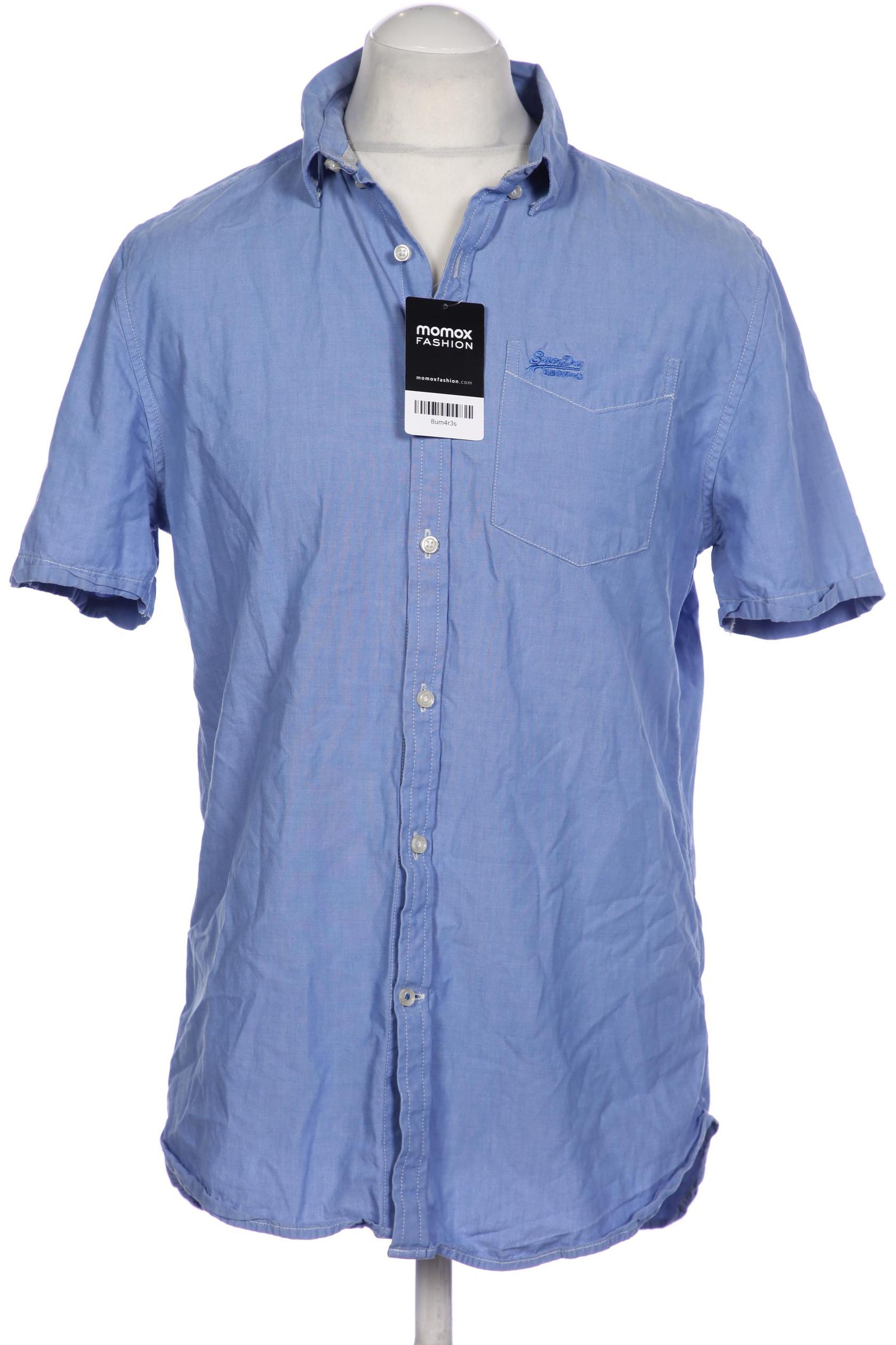 

Superdry Herren Hemd, blau