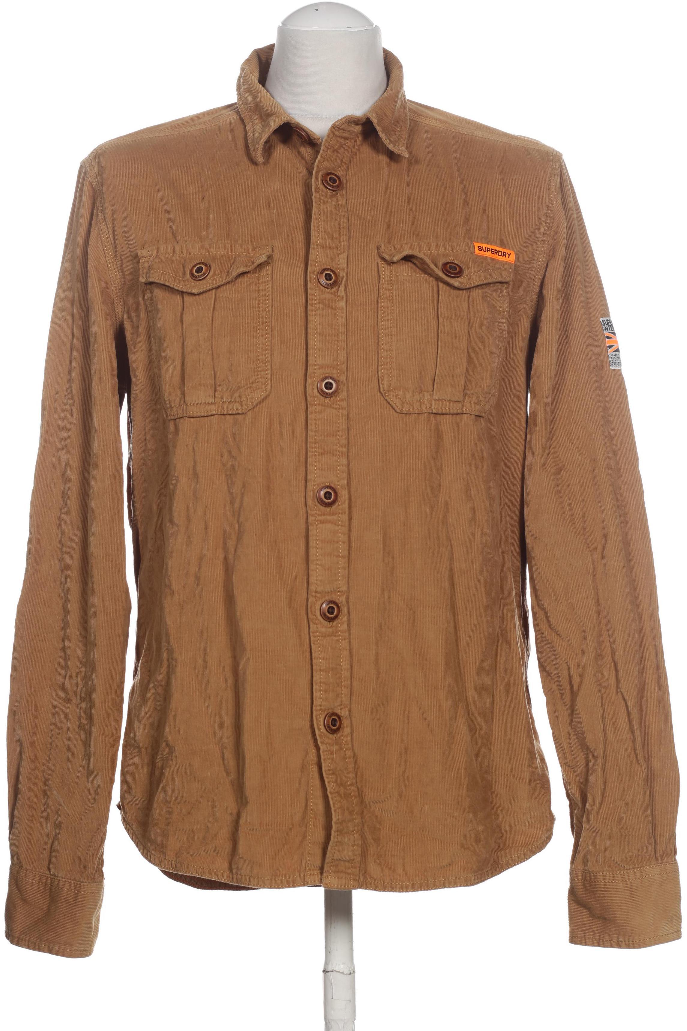

Superdry Herren Hemd, braun, Gr.
