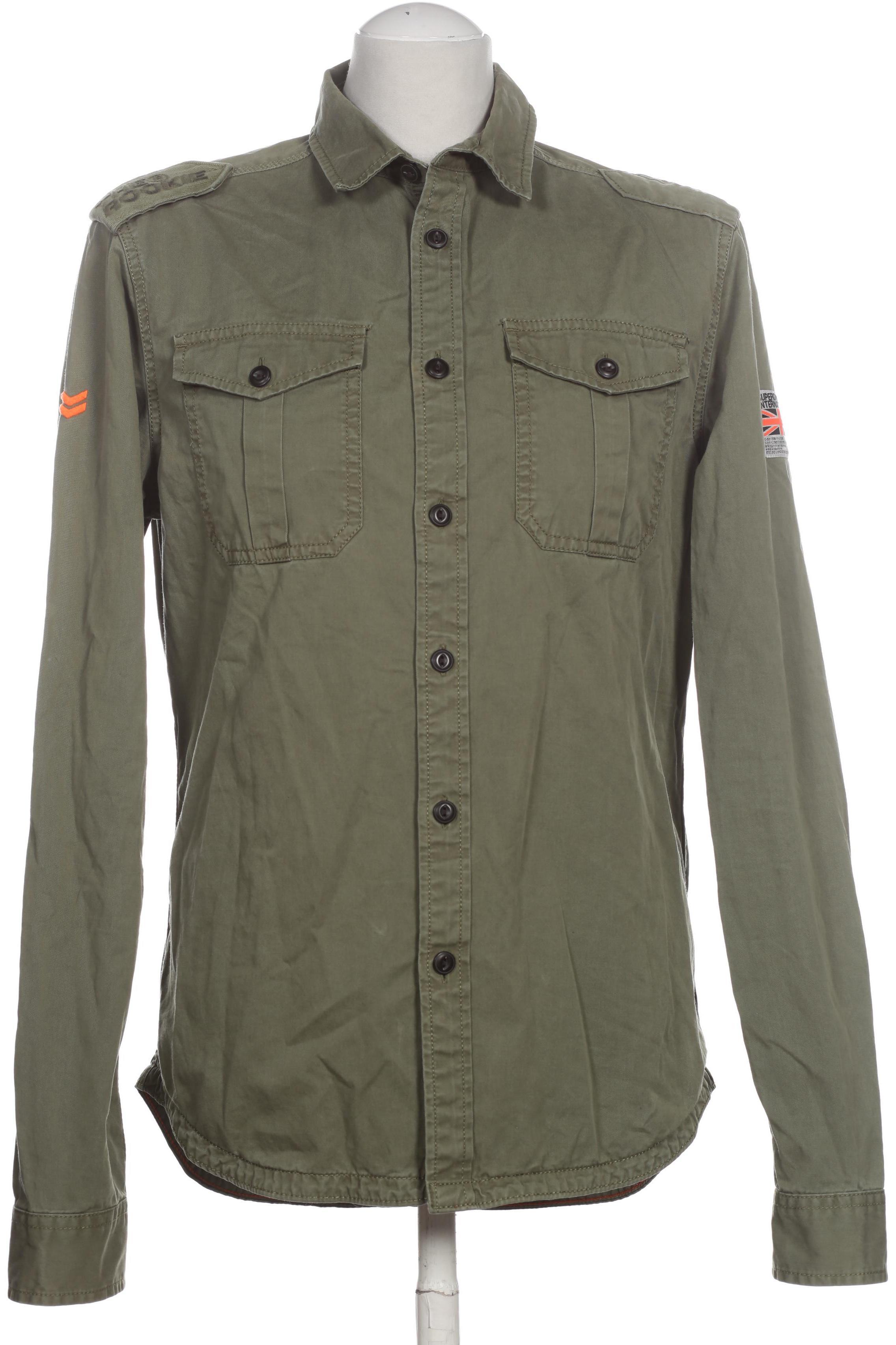 Thumbnail - Superdry Herren Hemd, grün, Gr.