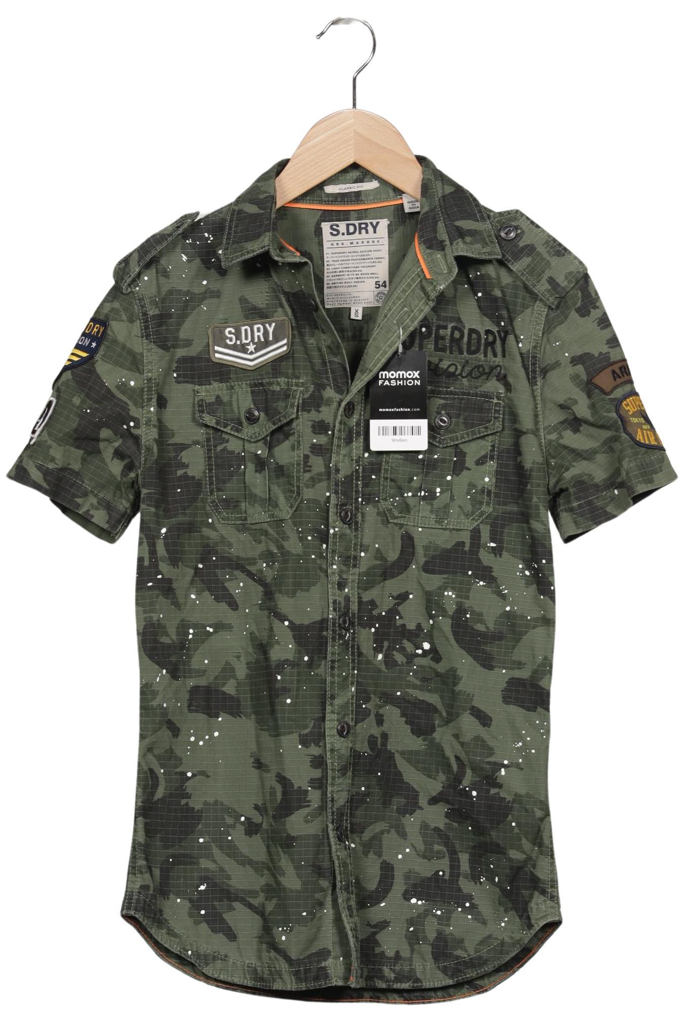 

Superdry Herren Hemd, grün, Gr. 44