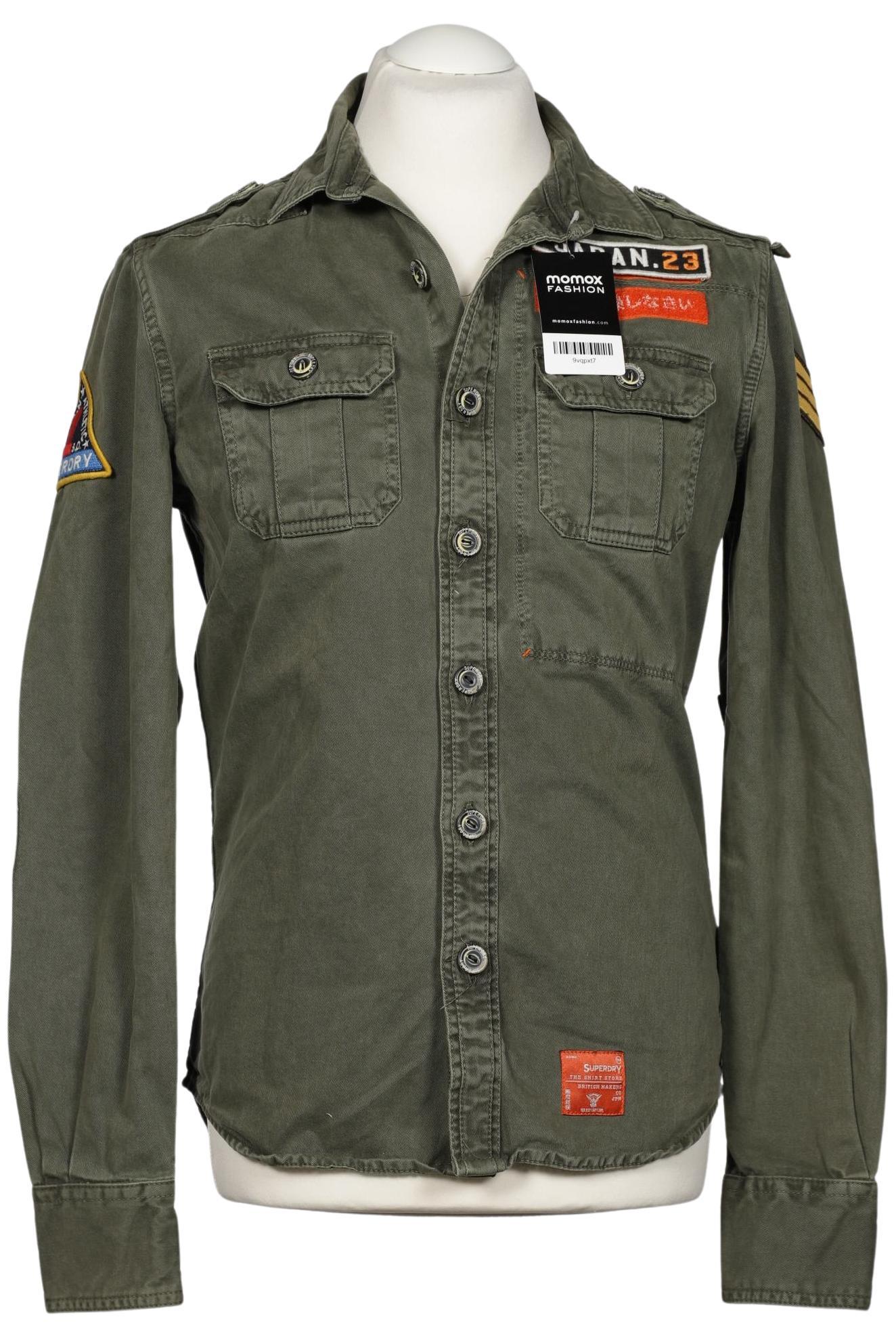 

Superdry Herren Hemd, grün, Gr. 48