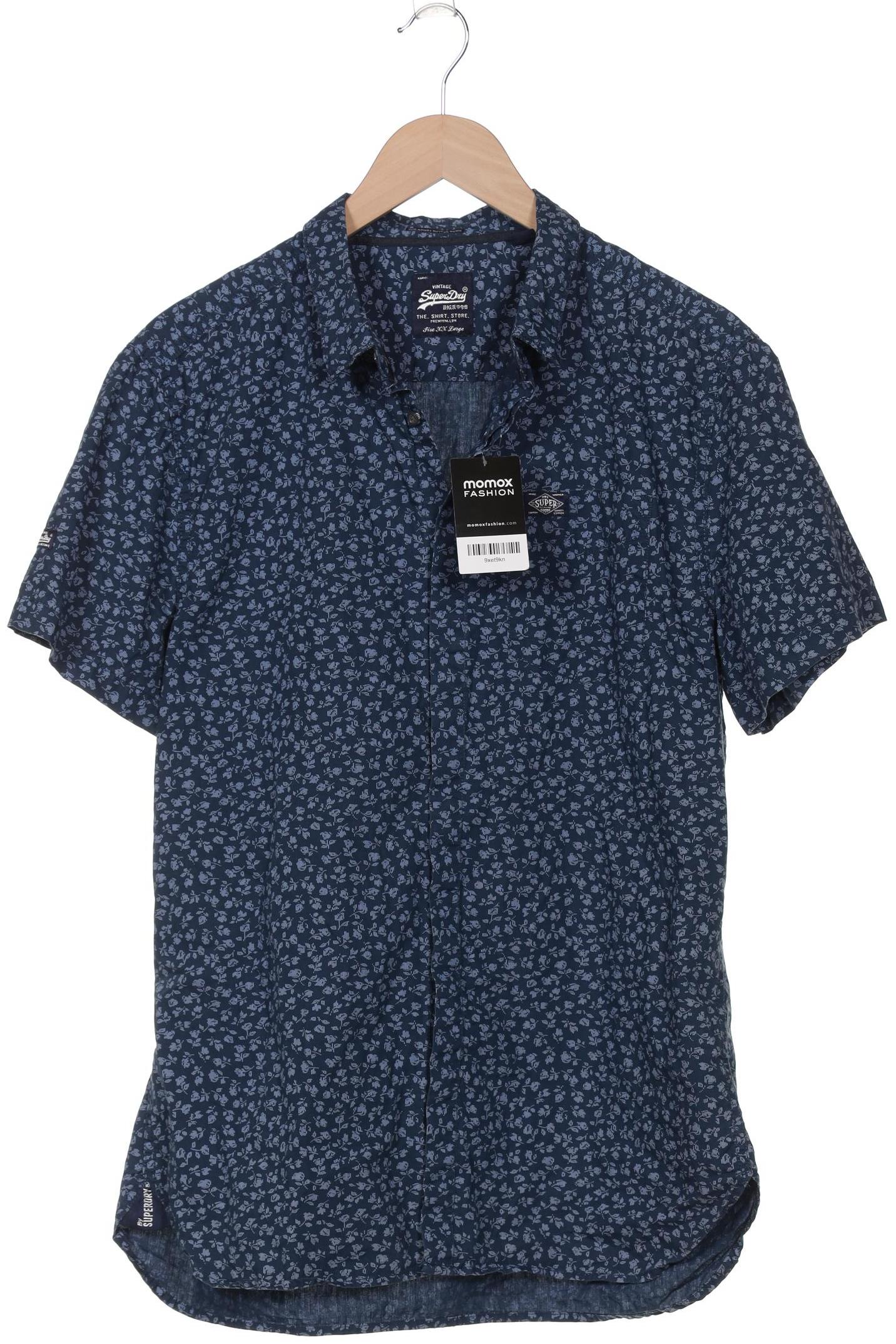 

Superdry Herren Hemd, marineblau, Gr. 56
