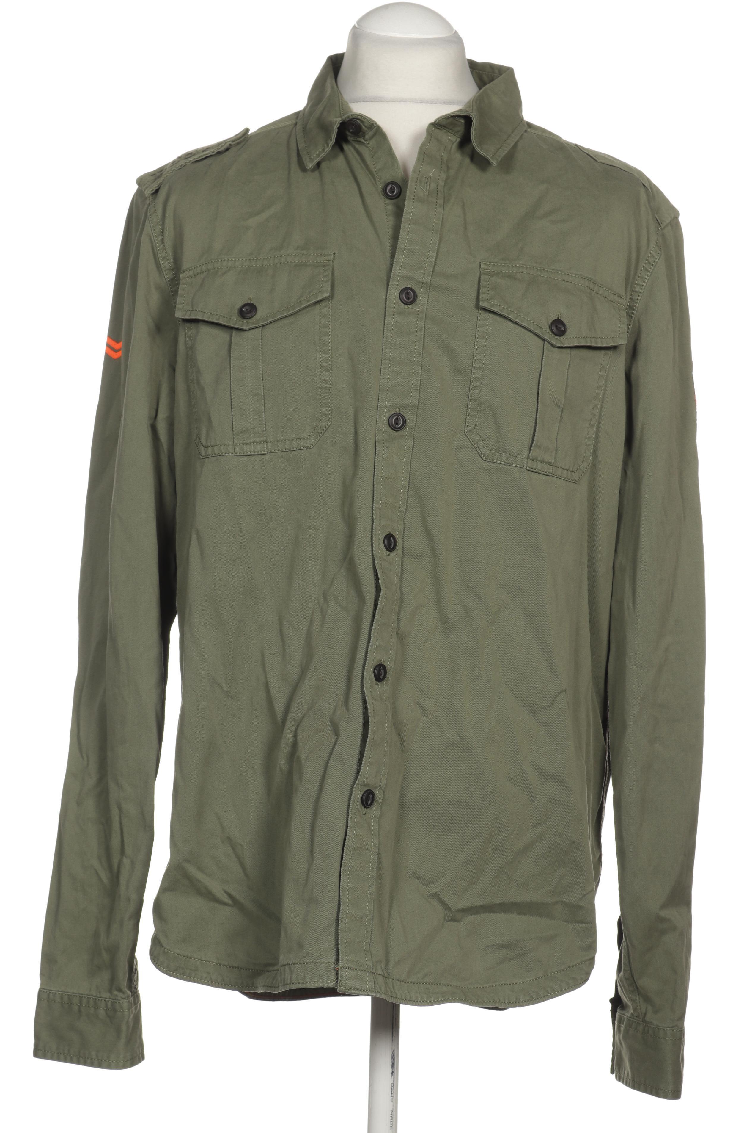 

Superdry Herren Hemd, grün, Gr.