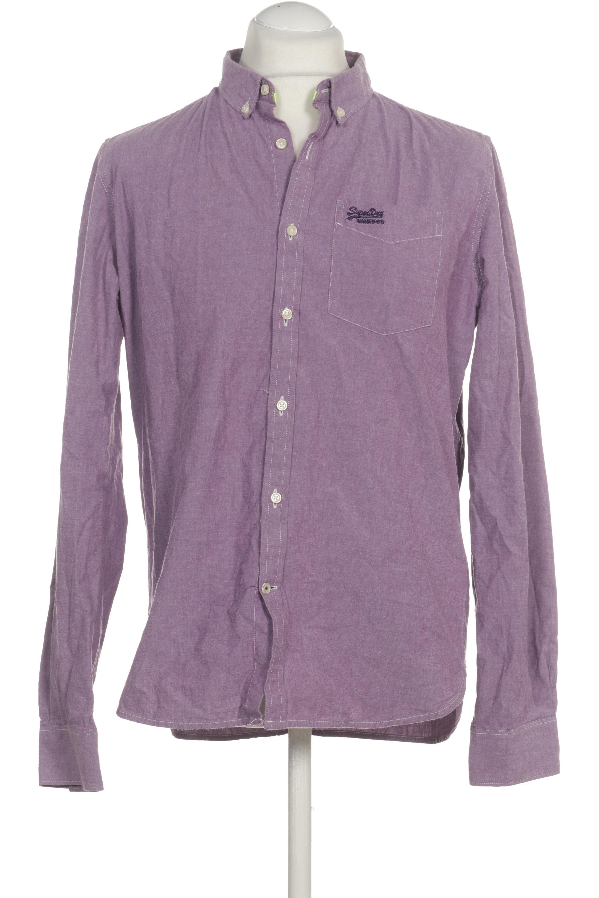 

Superdry Herren Hemd, lila, Gr.