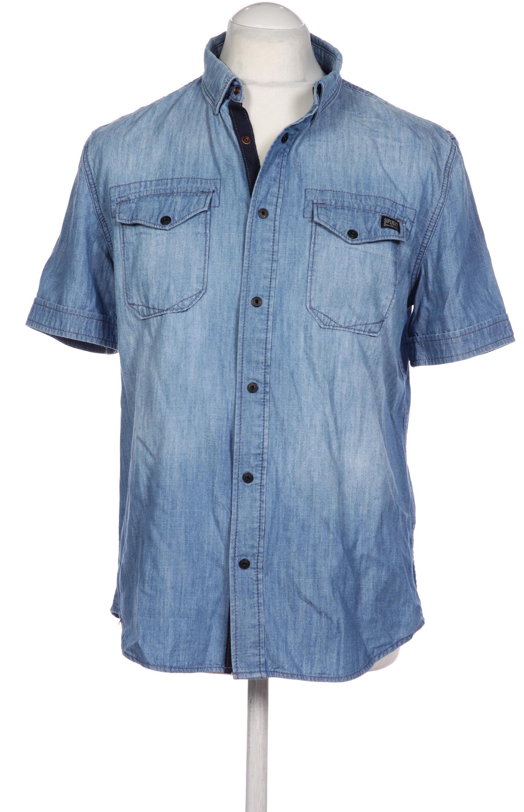 

Superdry Herren Hemd, hellblau, Gr. 52