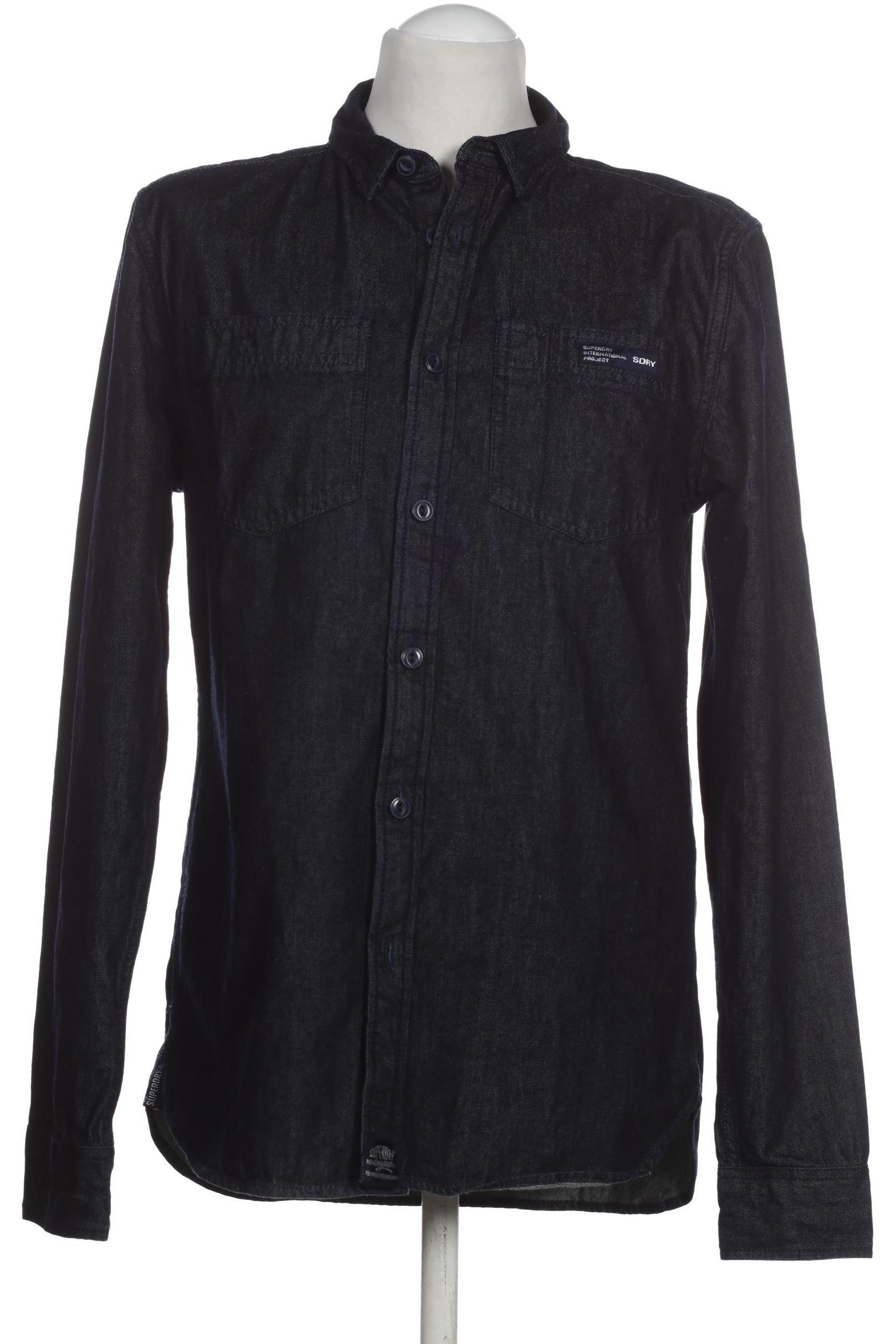 Thumbnail - Superdry Herren Hemd, schwarz, Gr.