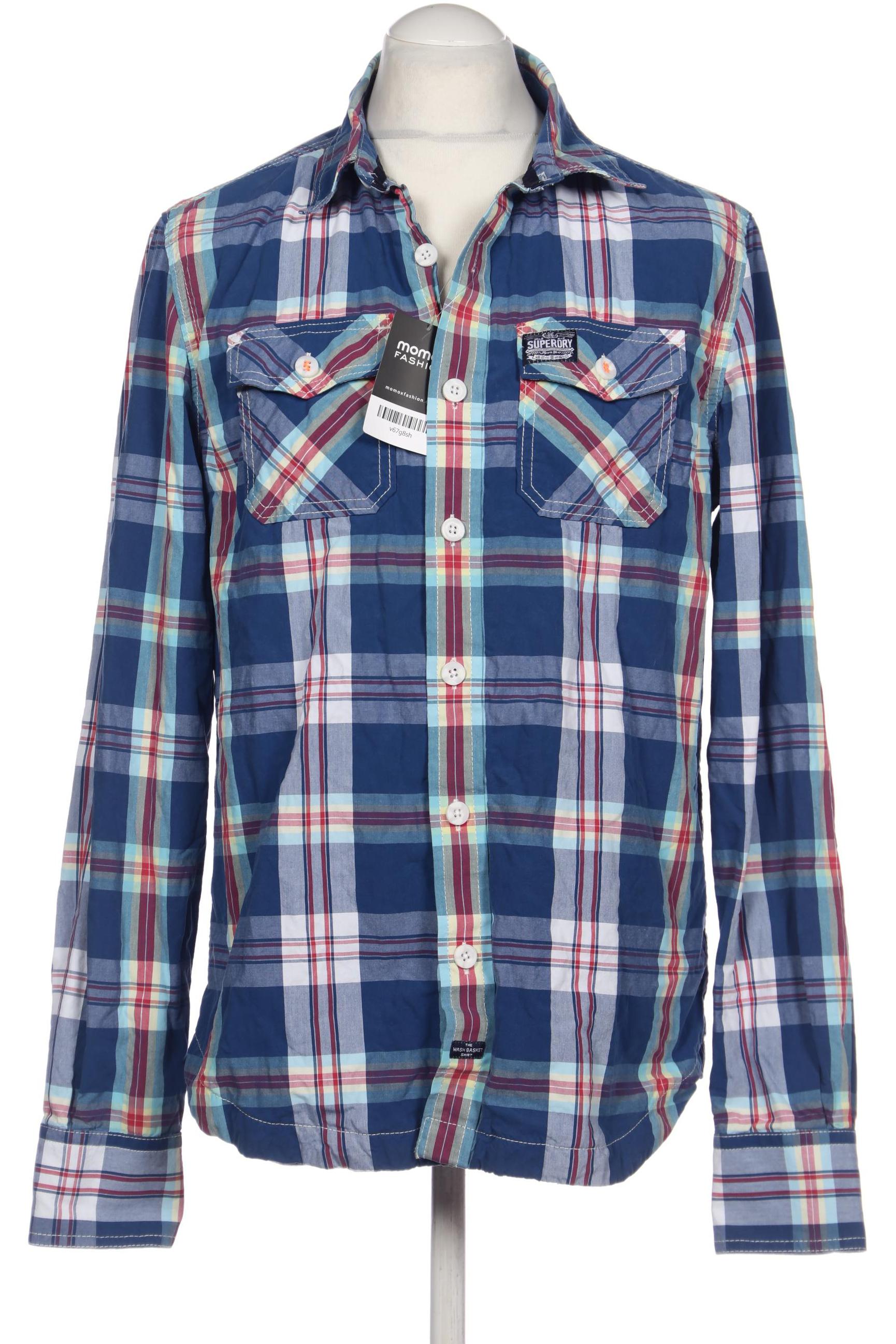 

Superdry Herren Hemd, blau