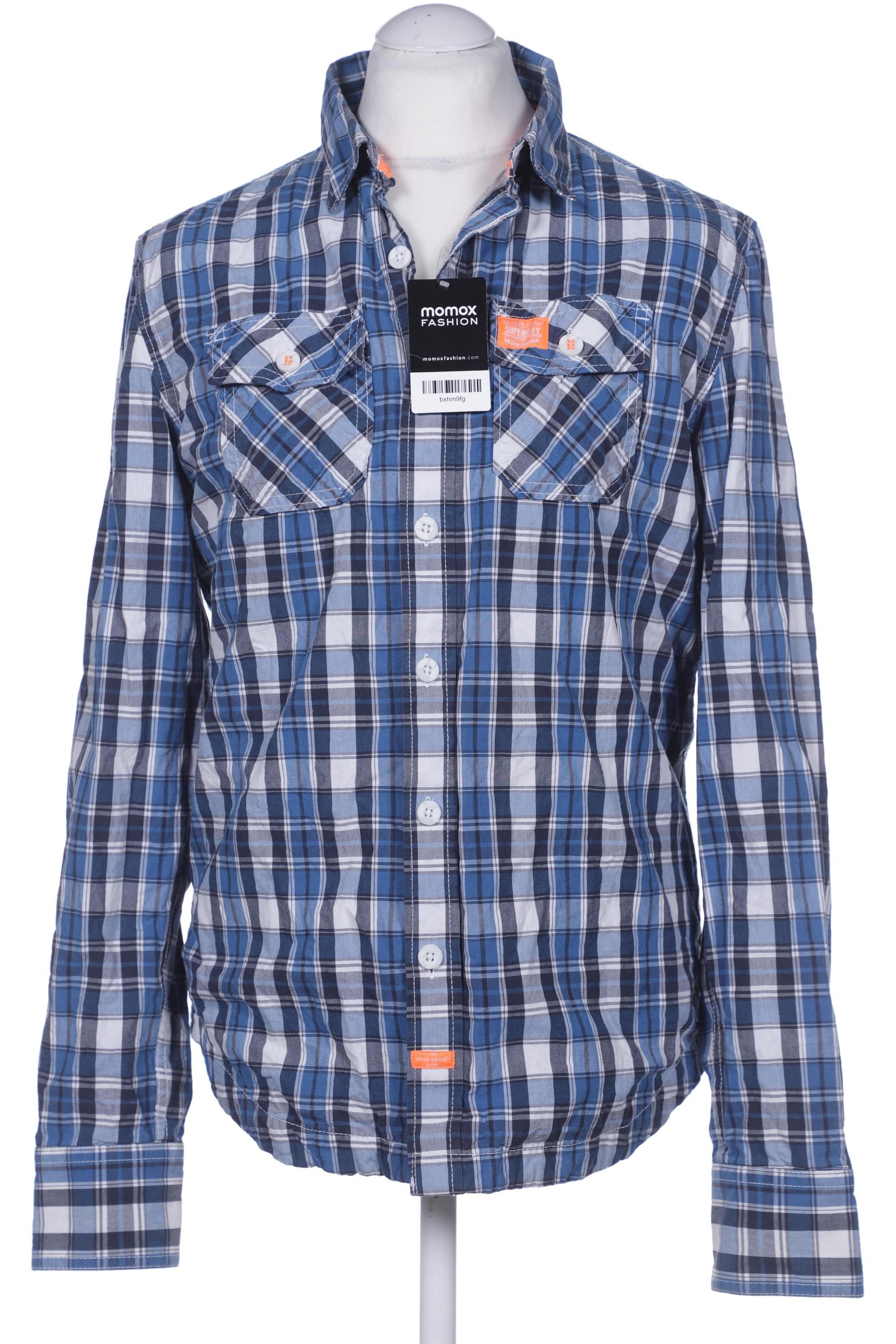 

Superdry Herren Hemd, blau