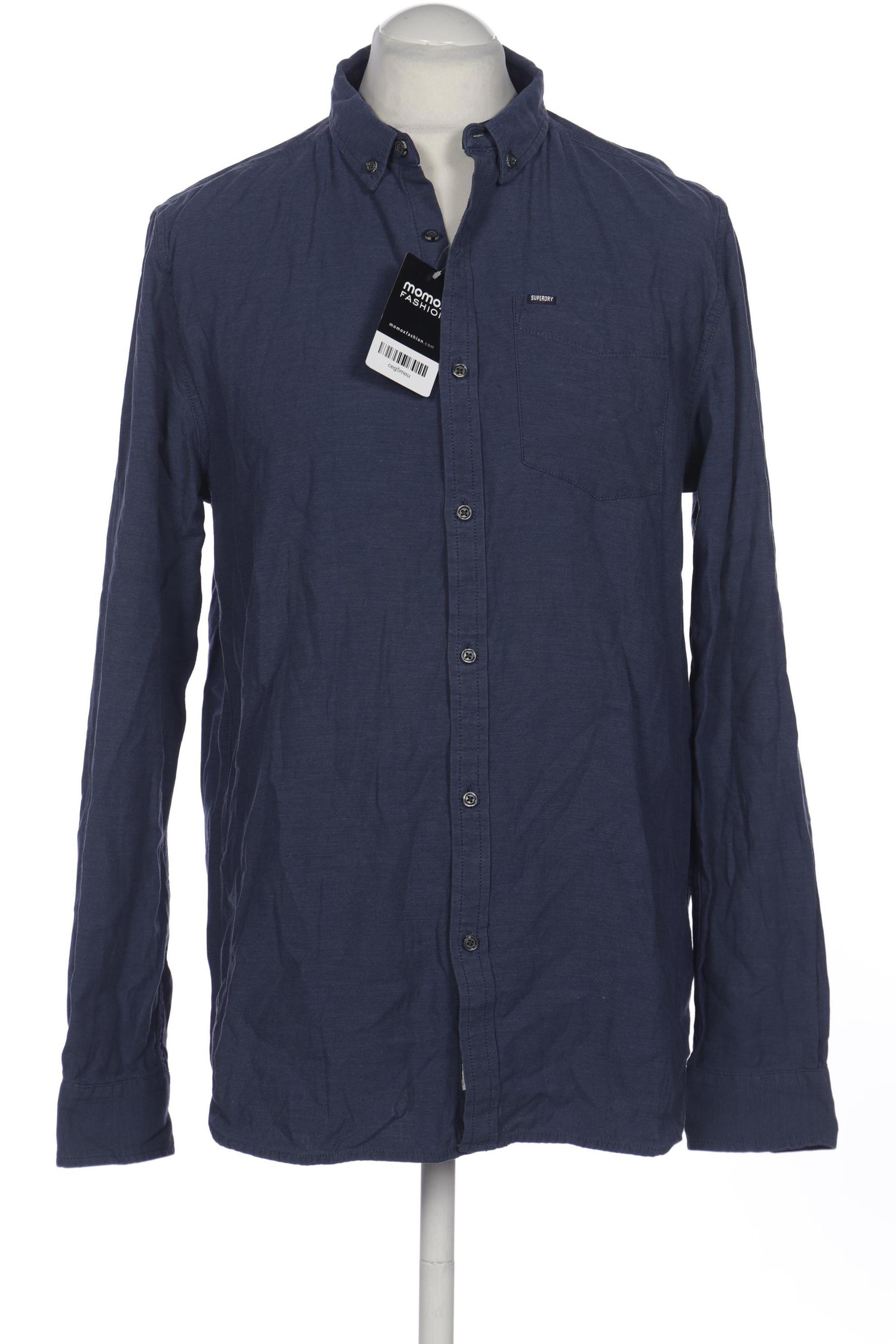 

Superdry Herren Hemd, marineblau
