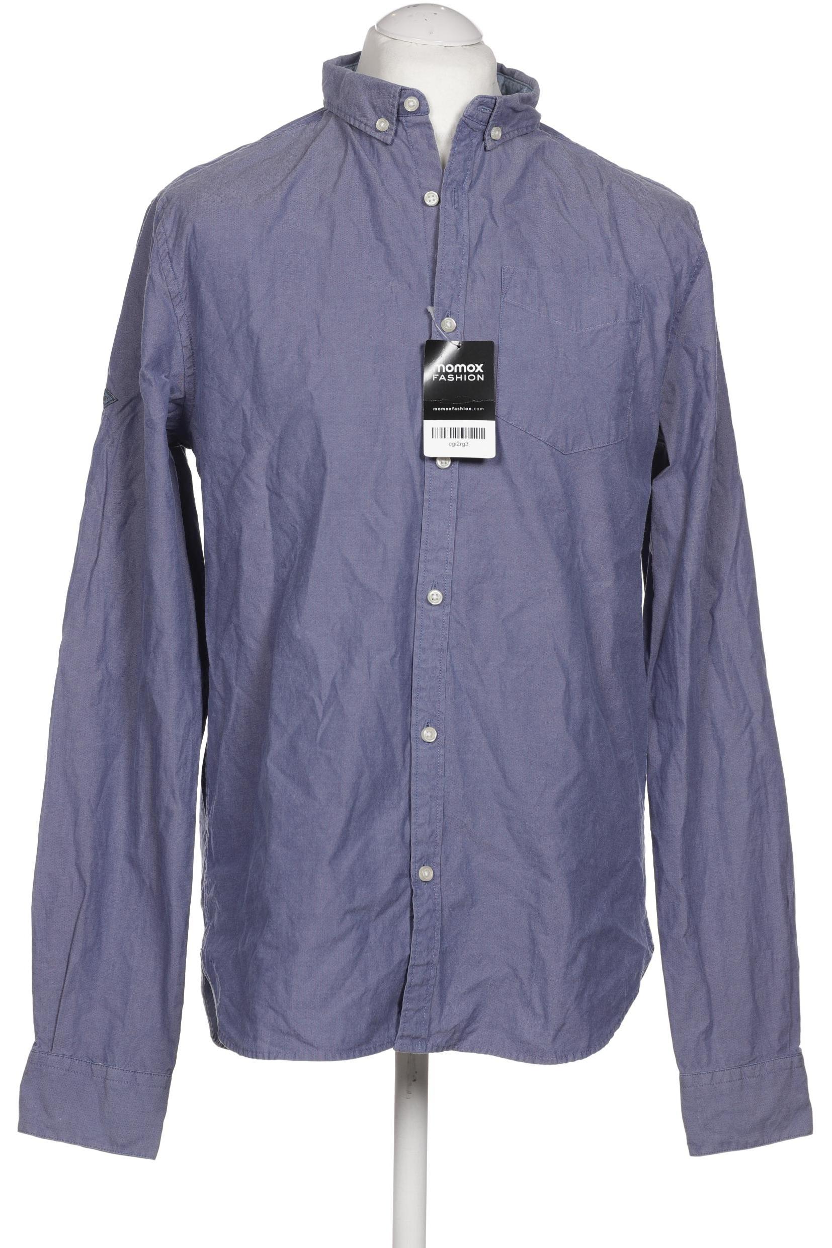 

Superdry Herren Hemd, blau