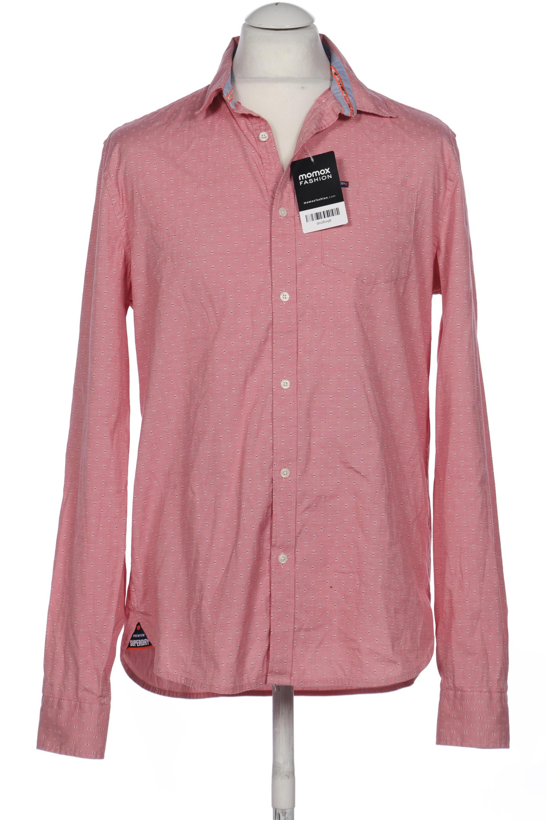 

Superdry Herren Hemd, pink, Gr. 52