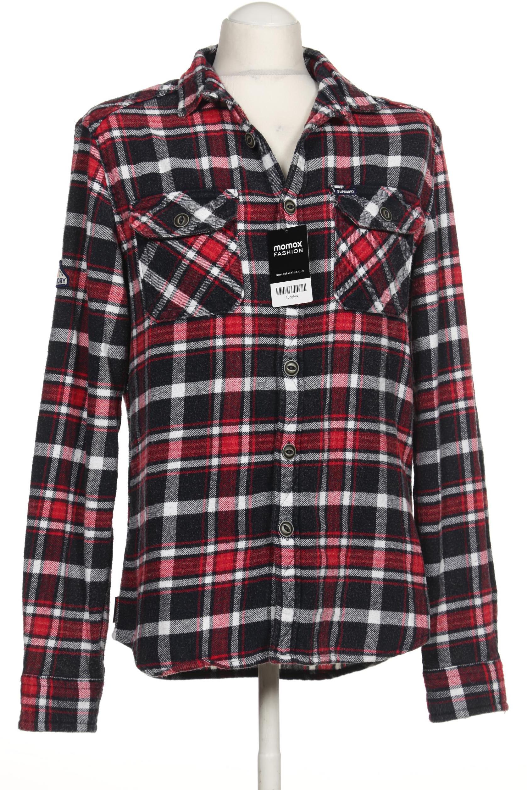 

Superdry Herren Hemd, rot, Gr. 48