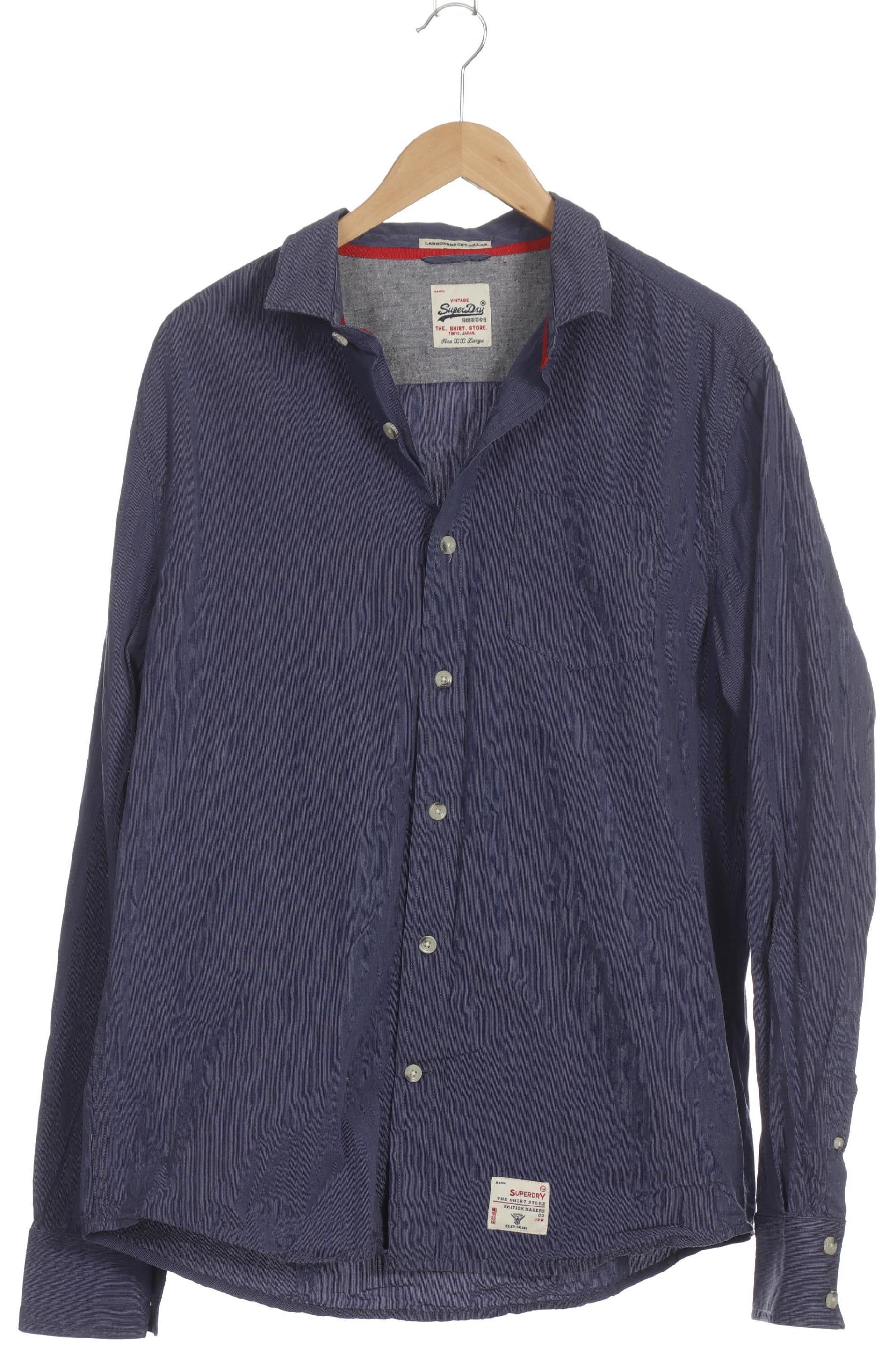 

Superdry Herren Hemd, blau, Gr.
