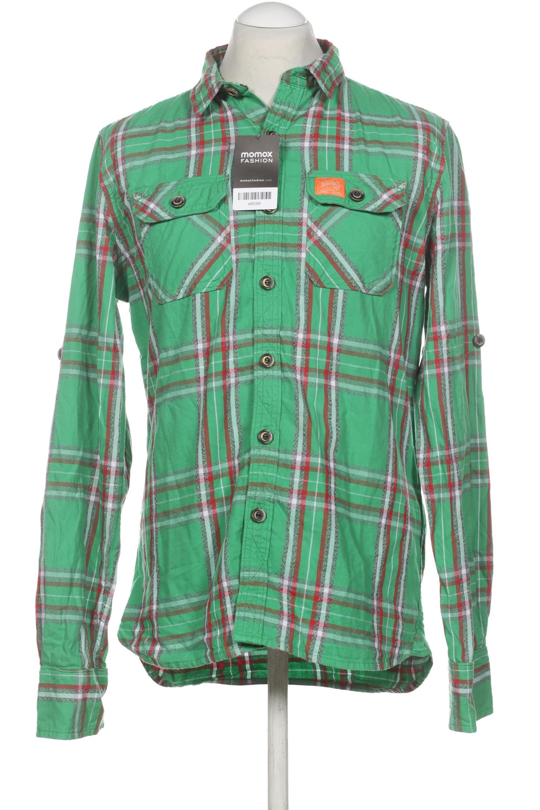 

Superdry Herren Hemd, grün, Gr. 54